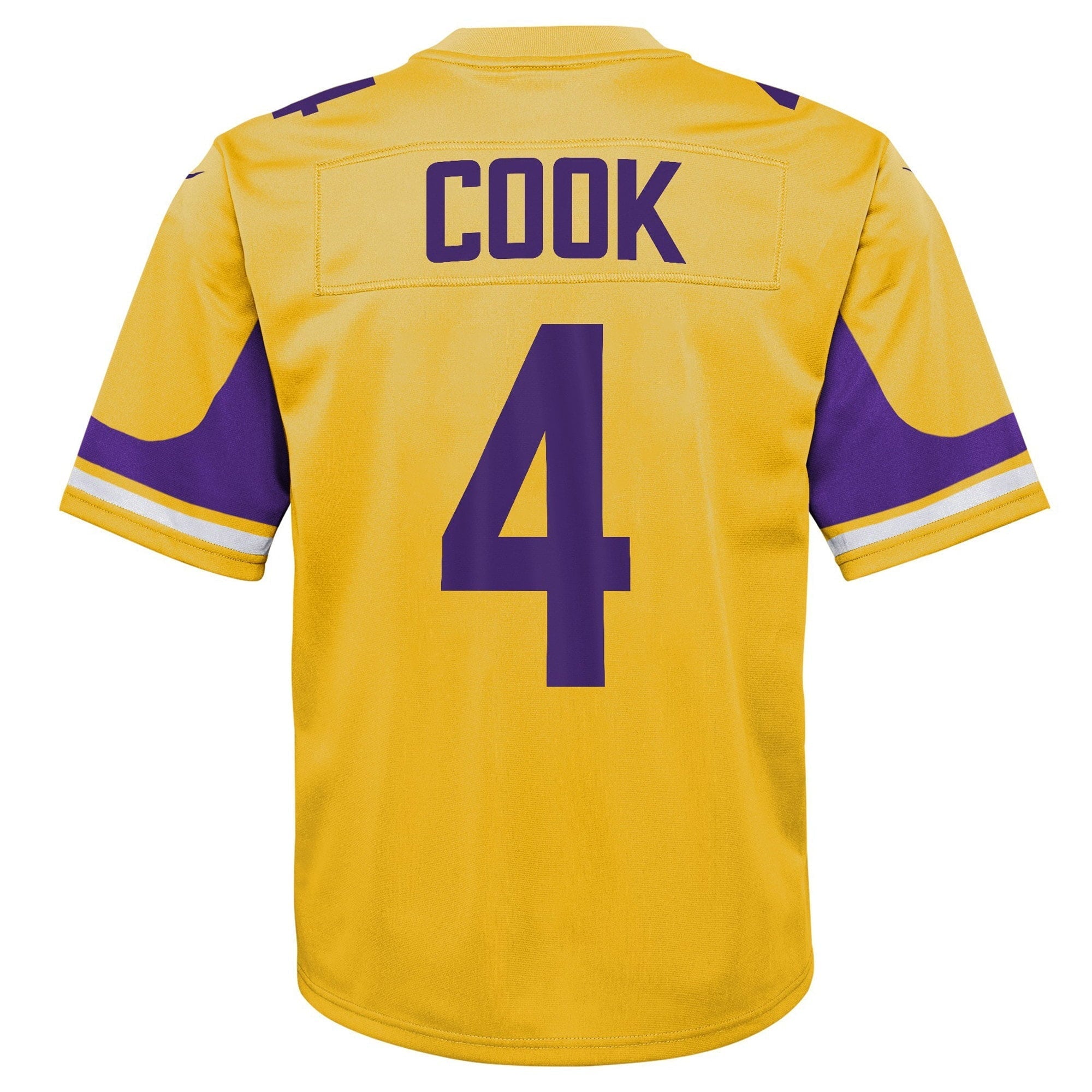 Youth Nike Dalvin Cook Gold Minnesota Vikings Team Inverted Game Jersey - PersonalJerseys