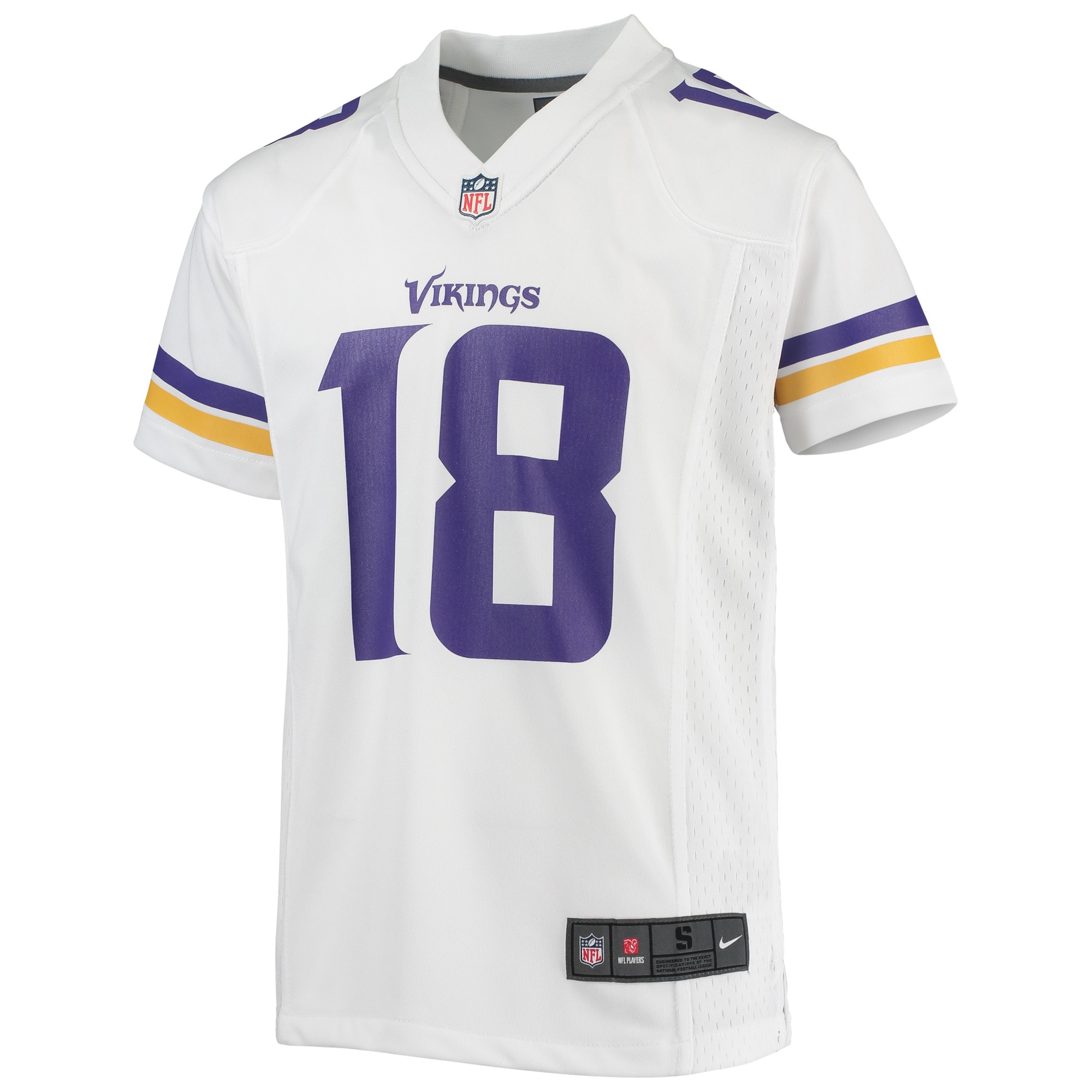 Justin Jefferson Minnesota Vikings Nike Youth Game Jersey - White - PersonalJerseys