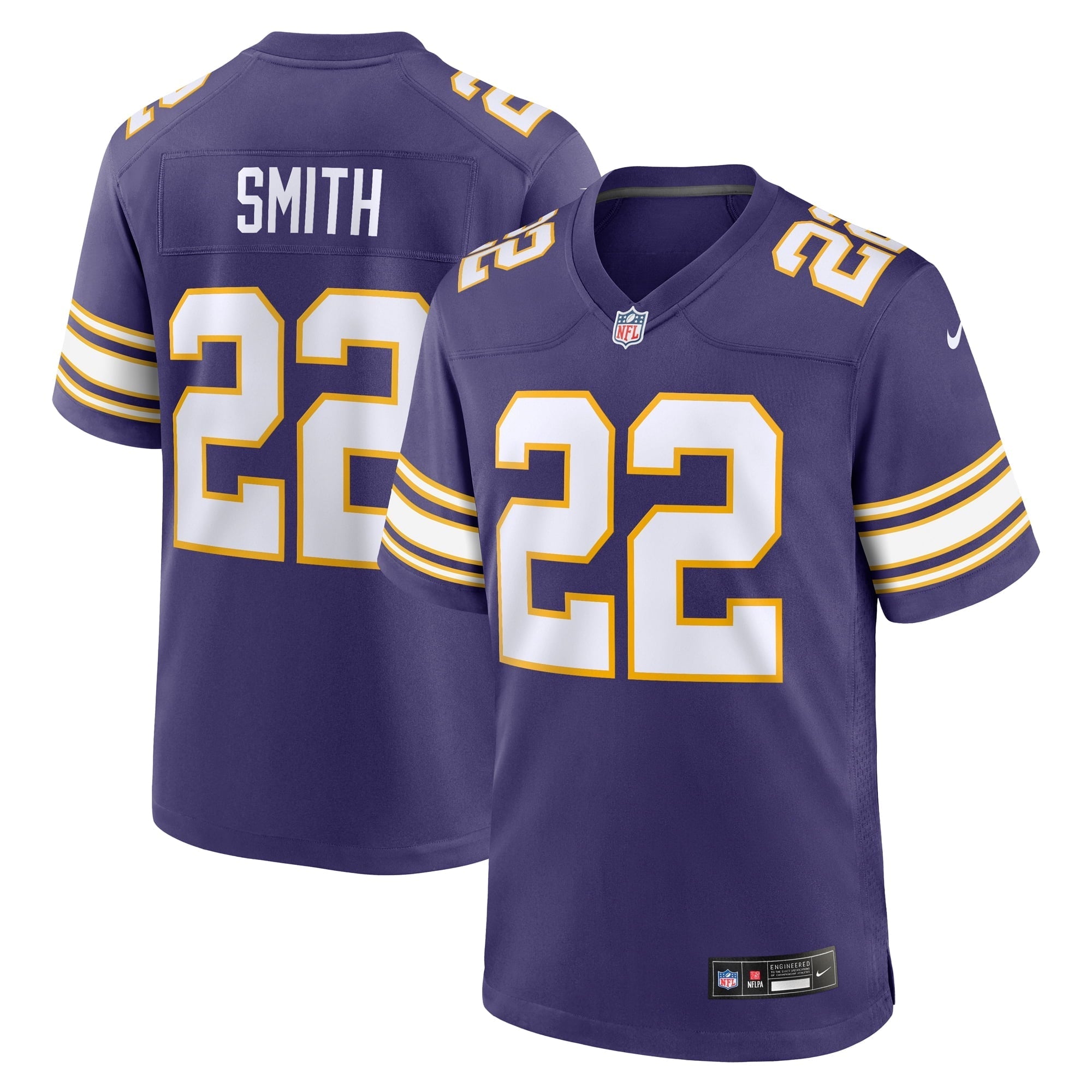 Men's Nike Harrison Smith Purple Minnesota Vikings Classic Player Game Jersey - PersonalJerseys