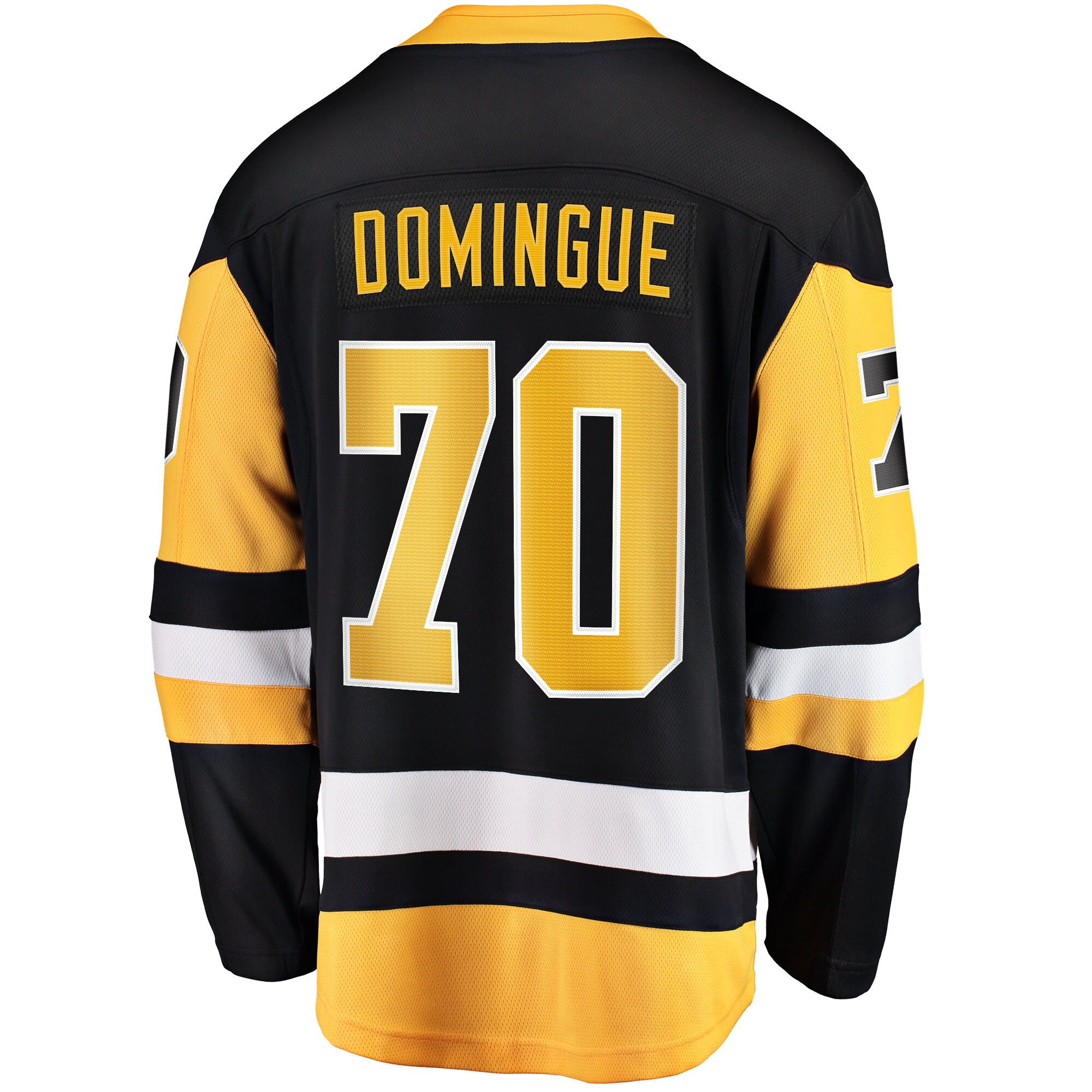 Louis Domingue Pittsburgh Penguins Fanatics Branded Home Breakaway Player Jersey - Black - PersonalJerseys
