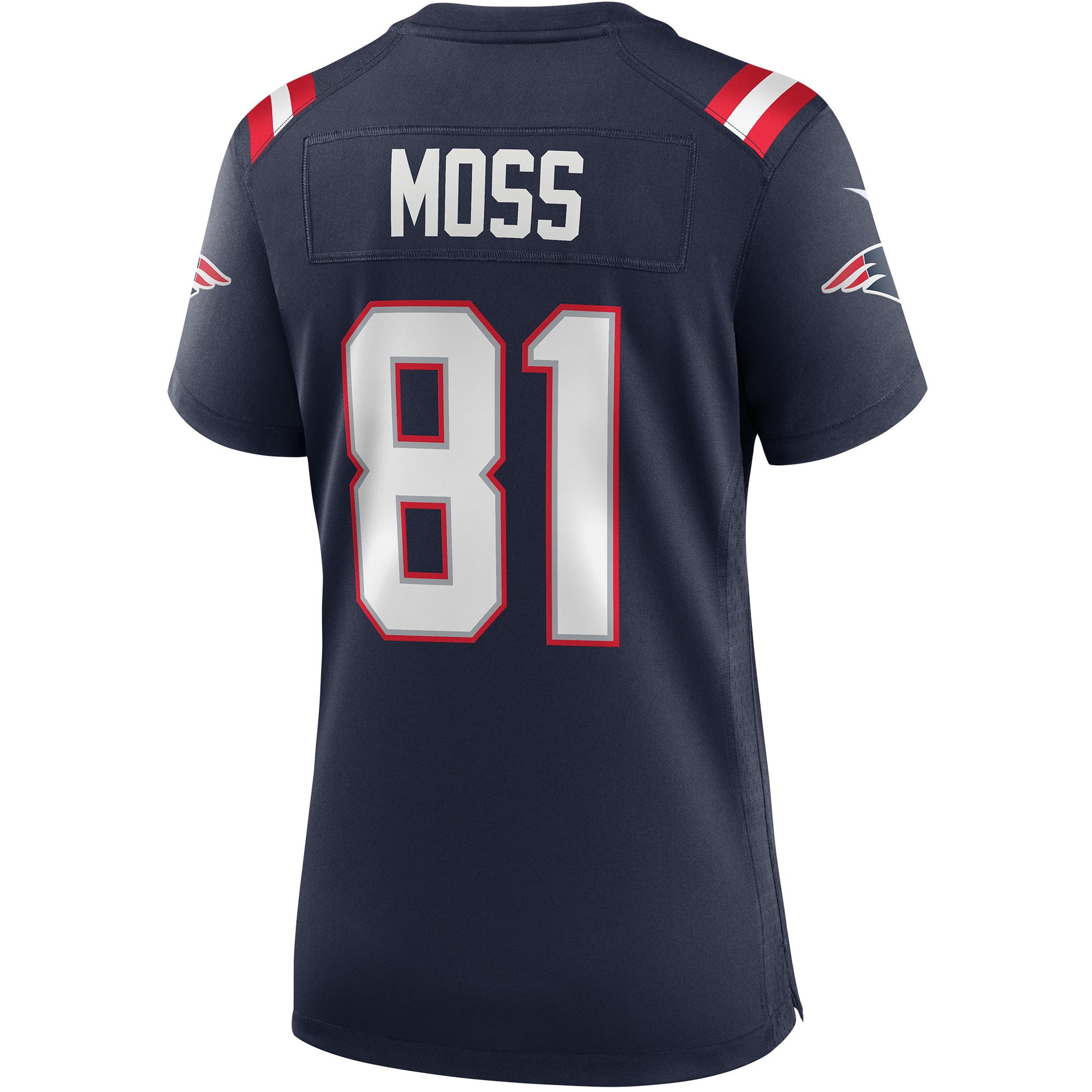 New England Patriots Randy Moss Navy Game Retired Player Jersey for Youth Women Men - Friend Lounge Store - Shop for All Things Jerseys Sports - PersonalJerseys