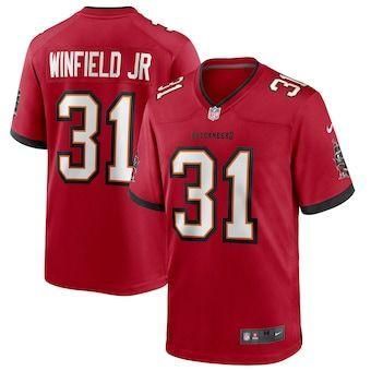 Antoine Winfield Jr. Tampa Bay Buccaneers 2020 NFL Draft Pick Game Jersey - Red - Friend Lounge Store - Shop for All Things Jerseys Sports - PersonalJerseys