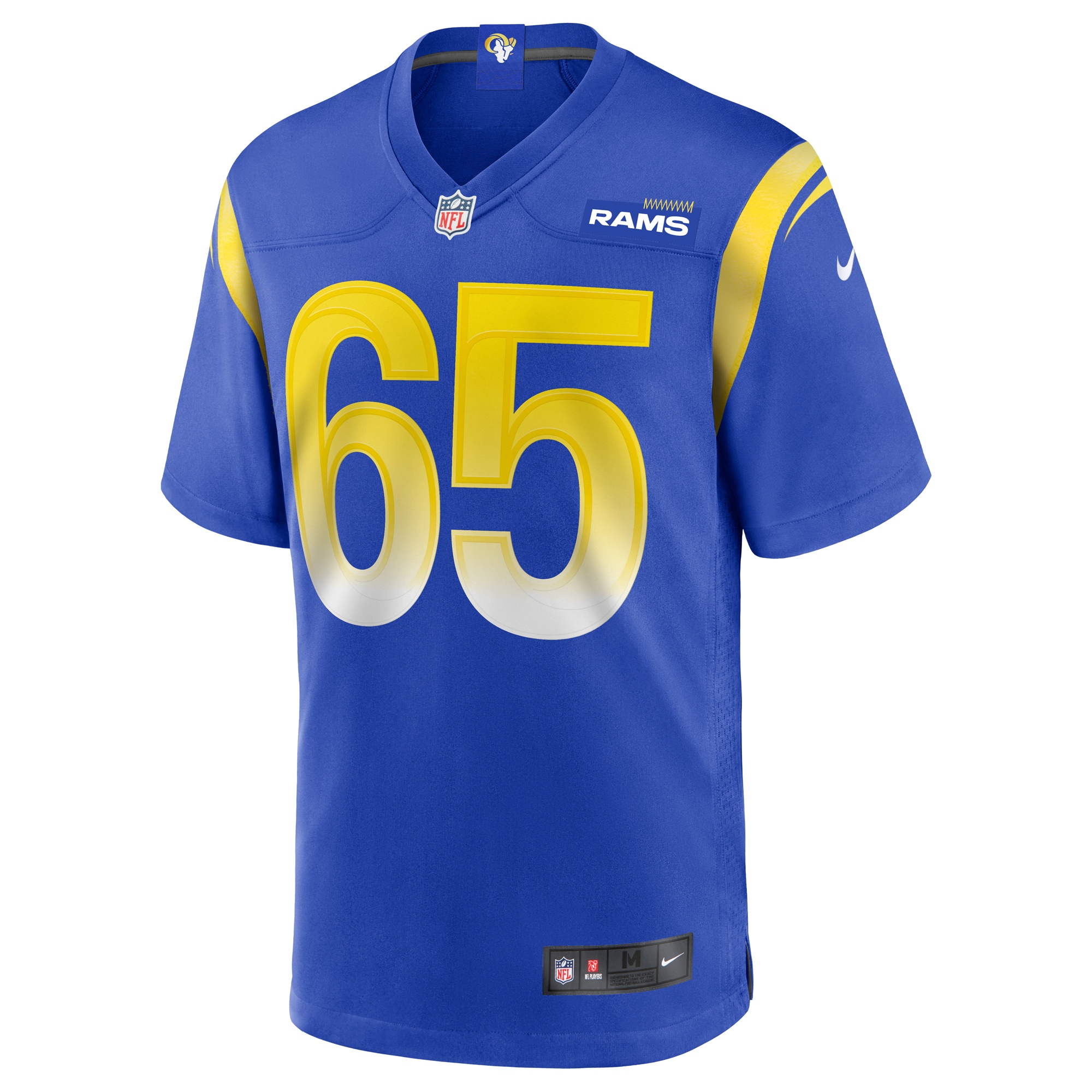 Los Angeles Rams Coleman Shelton Royal Game Jersey for Youth Women Men - Friend Lounge Store - Shop for All Things Jerseys Sports - PersonalJerseys