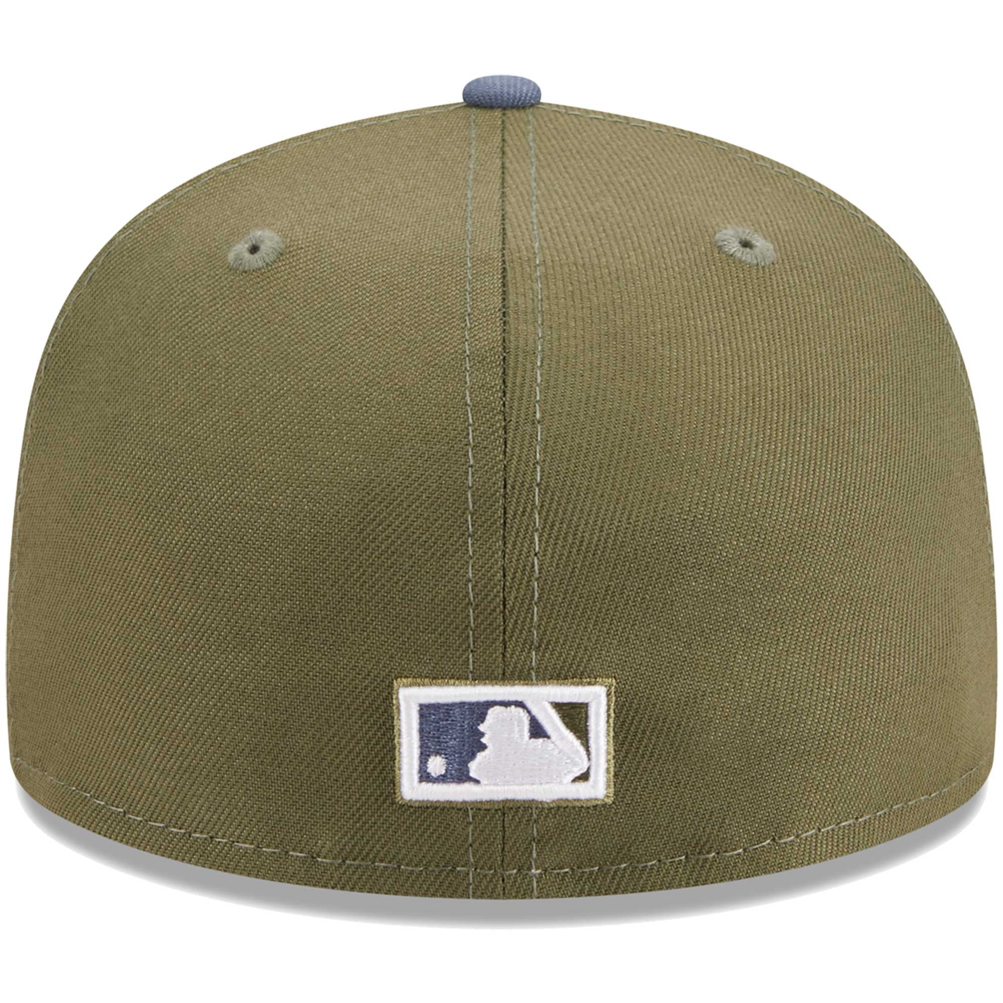 Toronto Blue Jays New Era 59FIFTY Fitted Hat - Olive/Blue - PersonalJerseys