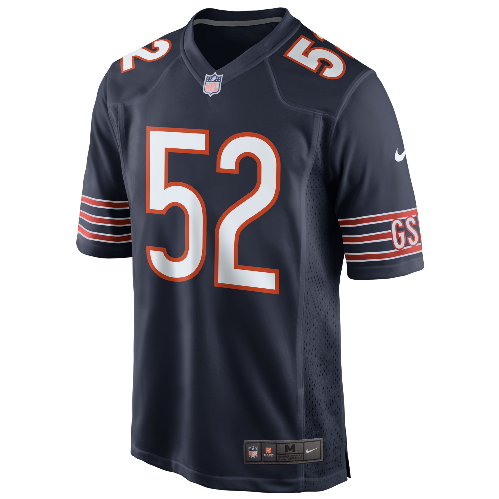 Khalil Mack Chicago Bears Nike Game Player Jersey - Navy - PersonalJerseys
