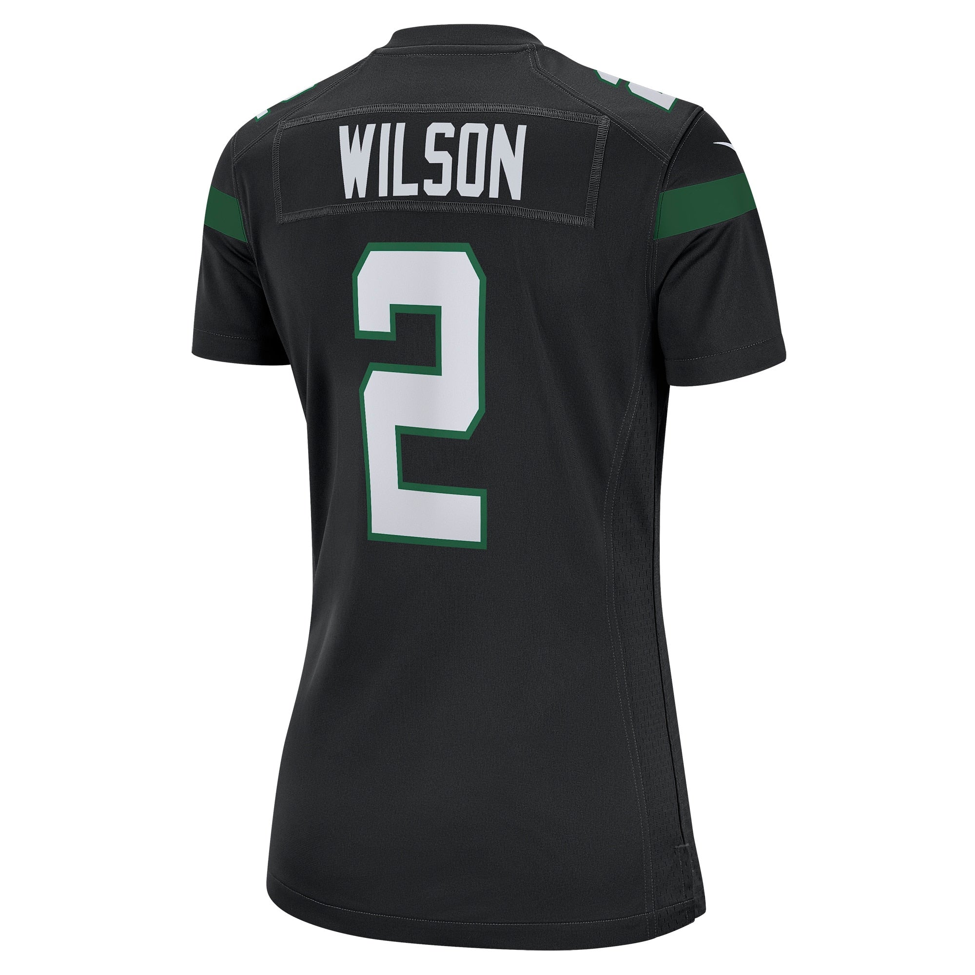Women's Nike Zach Wilson Stealth Black New York Jets Game Jersey - PersonalJerseys