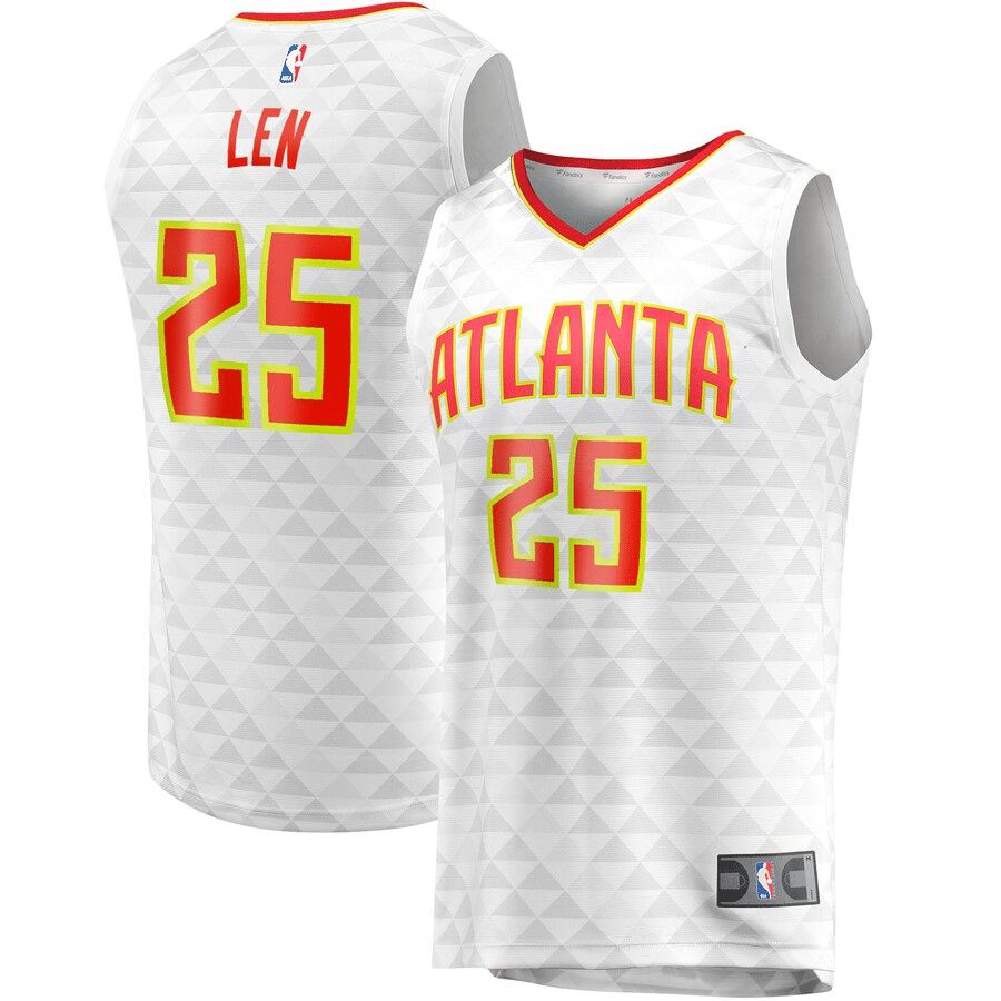 Alex Len Atlanta Hawks Branded Fast Break Player Jersey - Association Edition - White - Friend Lounge Store - Shop for All Things Jerseys Sports - PersonalJerseys