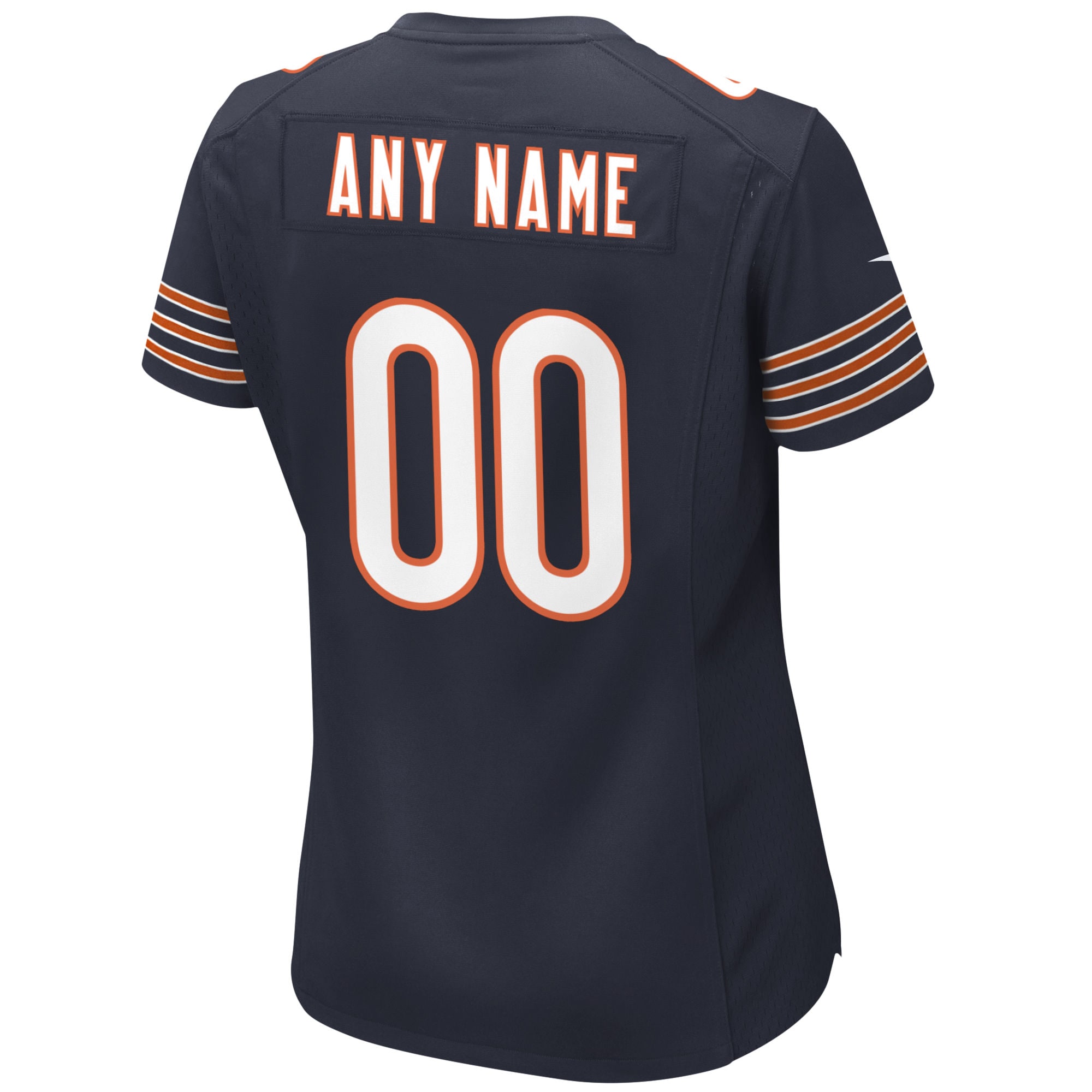 Chicago Bears Nike Women's Custom Game Jersey - Navy - PersonalJerseys