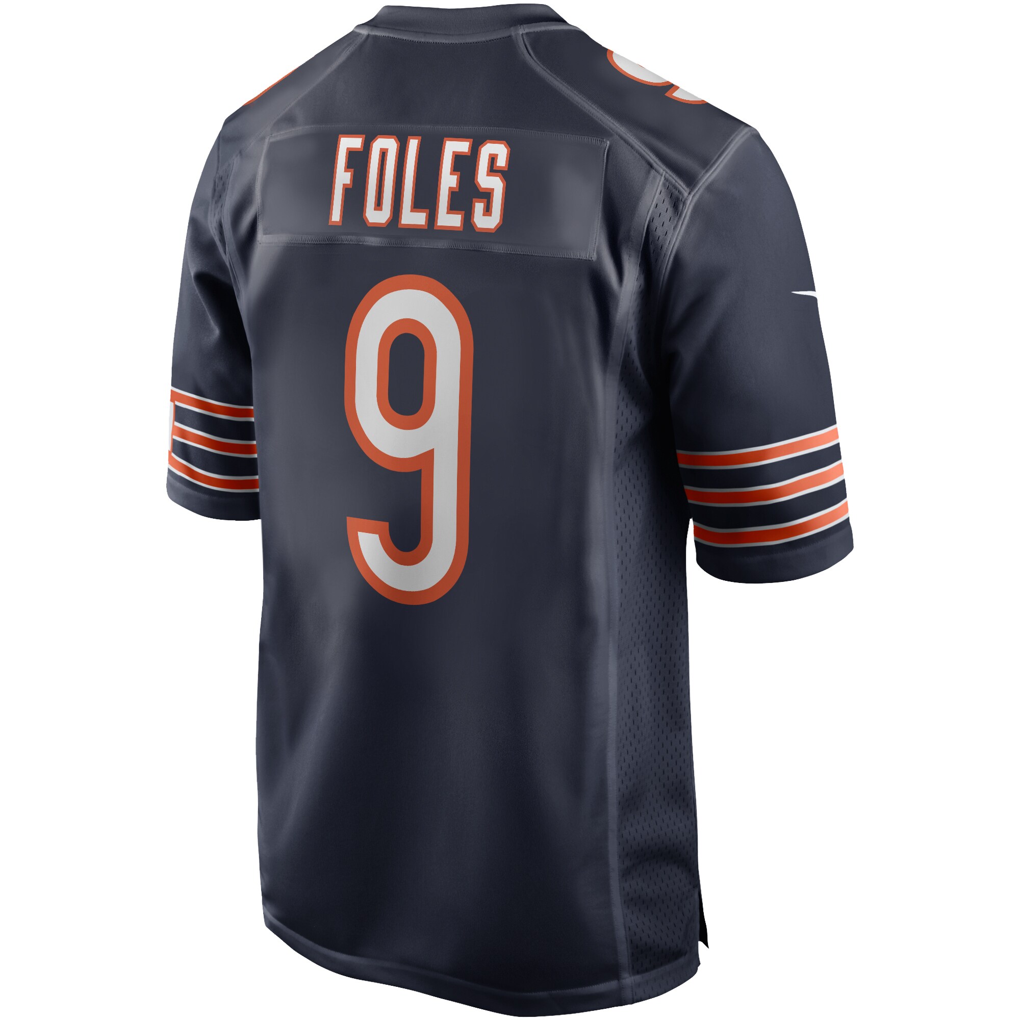 Nick Foles Chicago Bears Nike Game Player Jersey - Navy - PersonalJerseys