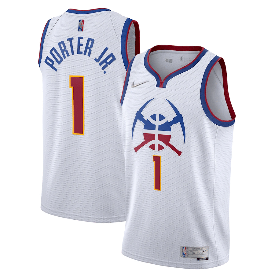 Denver Nuggets Earned Edition Swingman Jersey - Michael Porter Jr. - Youth - Friend Lounge Store - Shop for All Things Jerseys Sports - PersonalJerseys