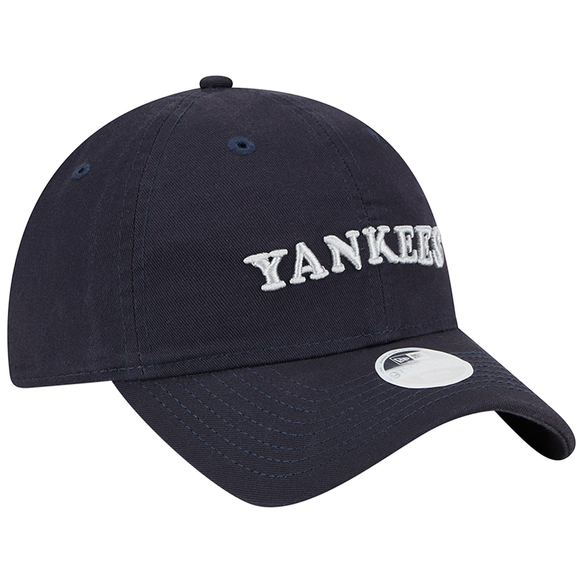 New York Yankees New Era Women's Shoutout 9TWENTY Adjustable Hat - Navy - PersonalJerseys