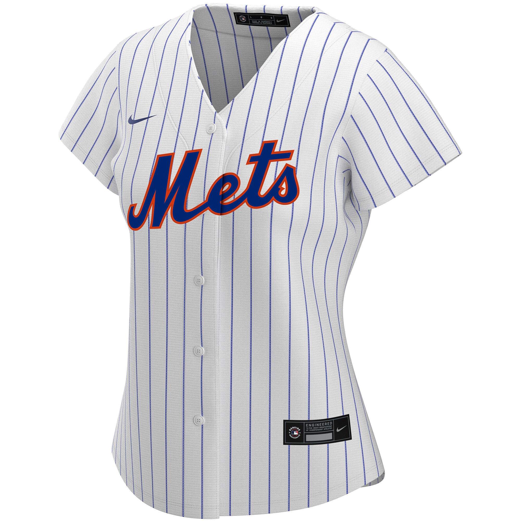 New York Mets Nike Women's Home Replica Custom Jersey - White - PersonalJerseys