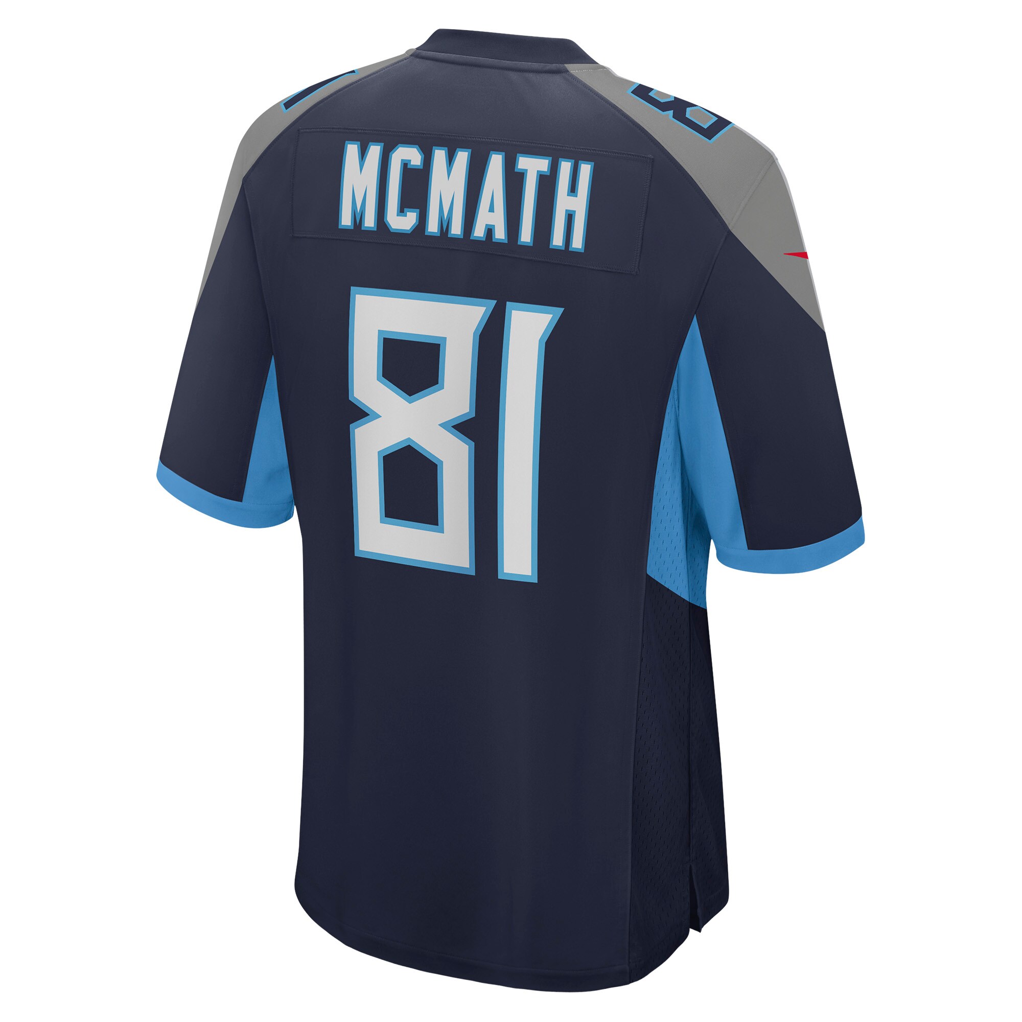 Racey McMath Tennessee Titans Nike Game Jersey - Navy - PersonalJerseys