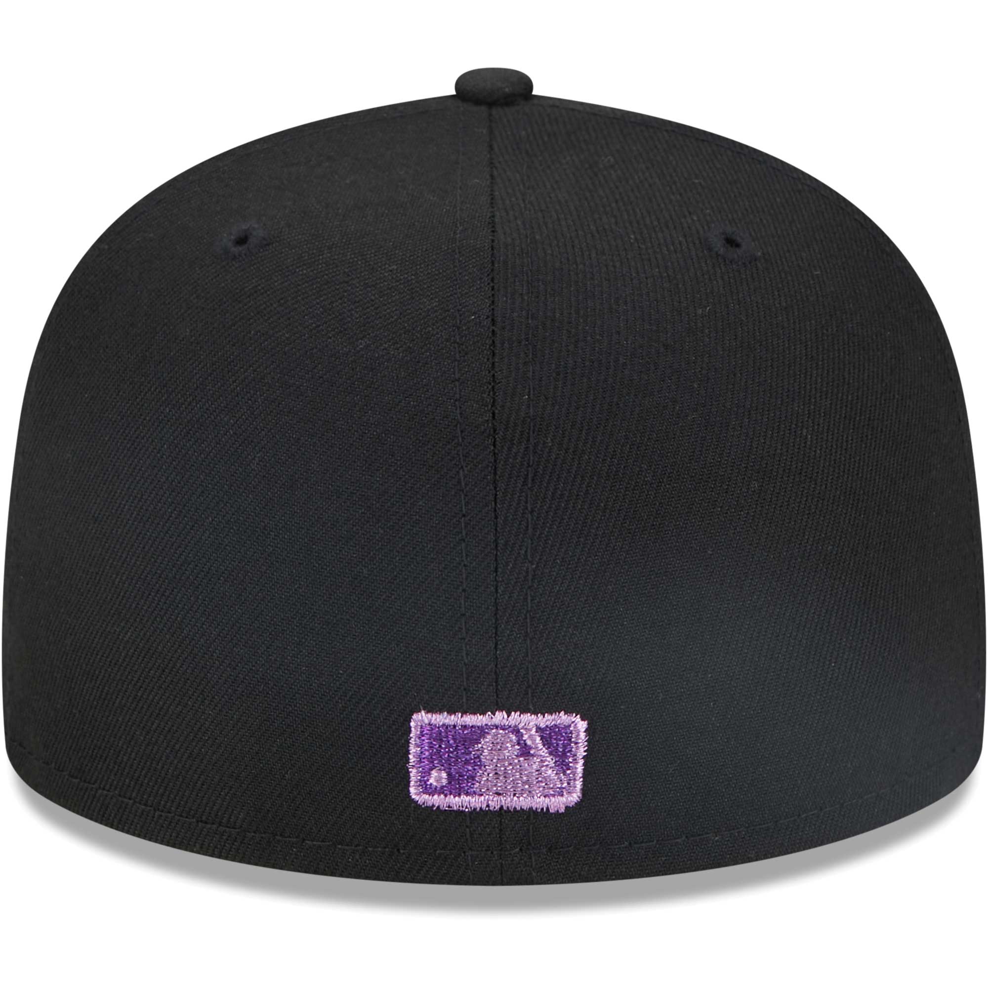 New York Yankees New Era Metallic Pop 59FIFTY Fitted Hat - Black - PersonalJerseys