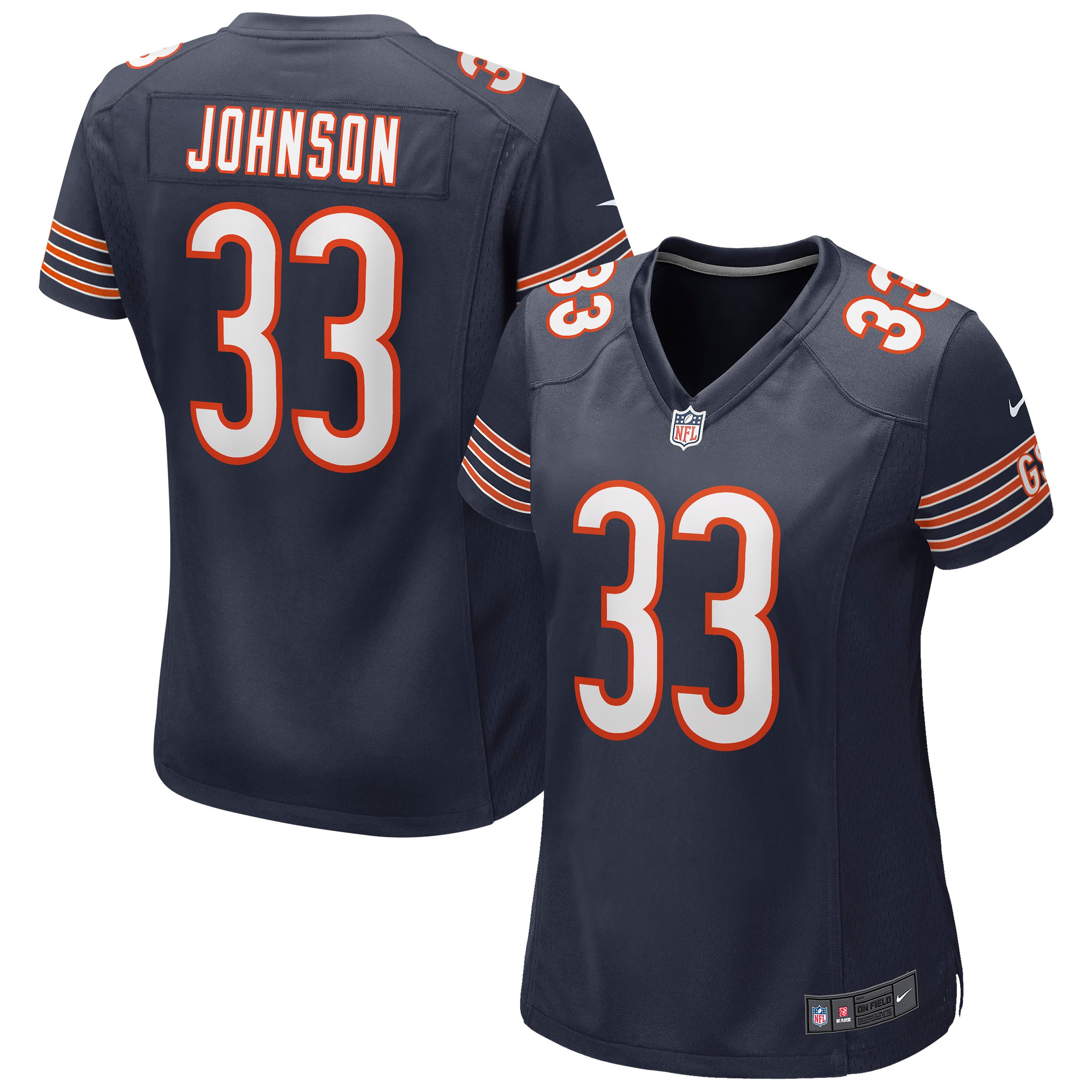 Jaylon Johnson Chicago Bears Nike Women's Game Jersey - Navy - PersonalJerseys