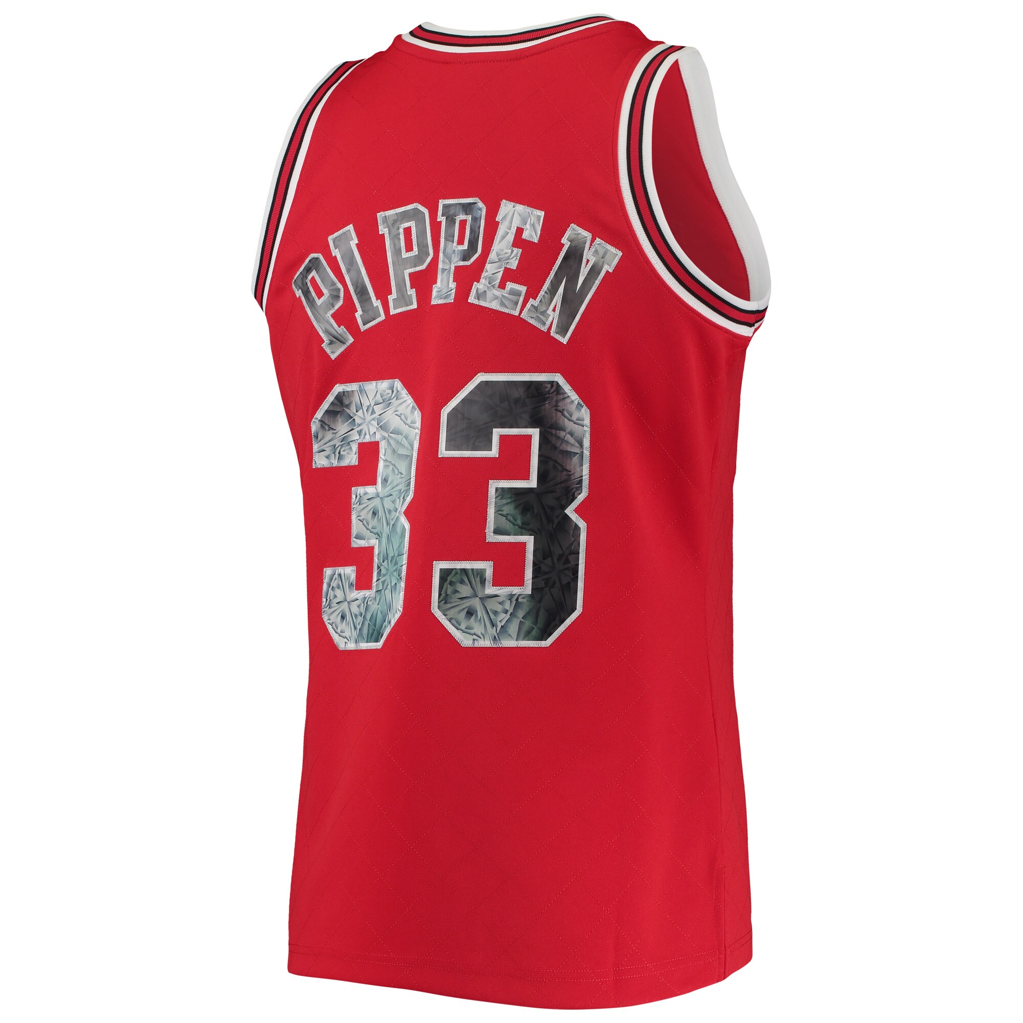 Scottie Pippen Chicago Bulls Mitchell &Ness 1996-97 Hardwood Classics NBA 75th Anniversary Diamond Swingman Jersey - Red - PersonalJerseys