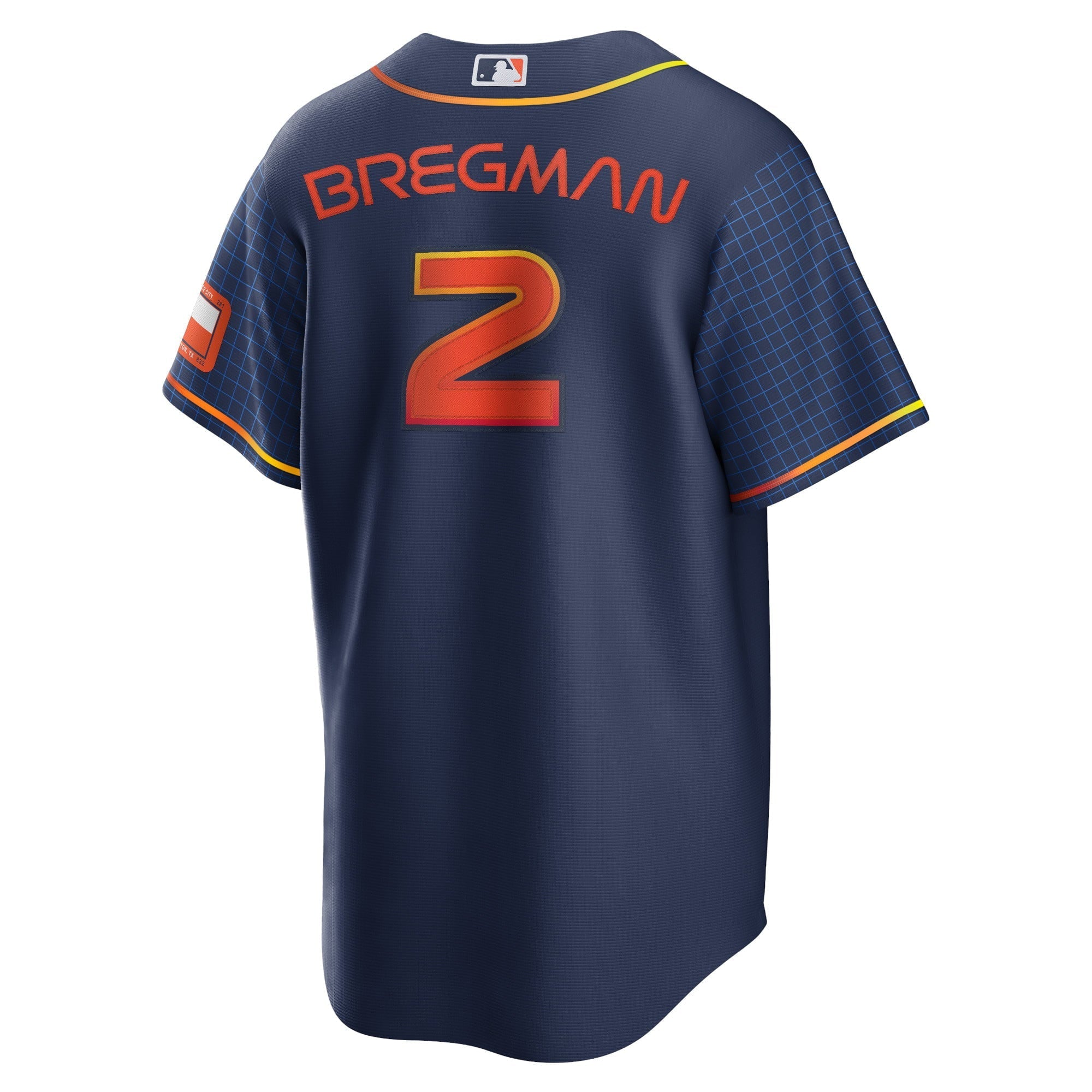 Men's Nike Alex Bregman Navy Houston Astros 2022 City Connect Replica Player Jersey - PersonalJerseys