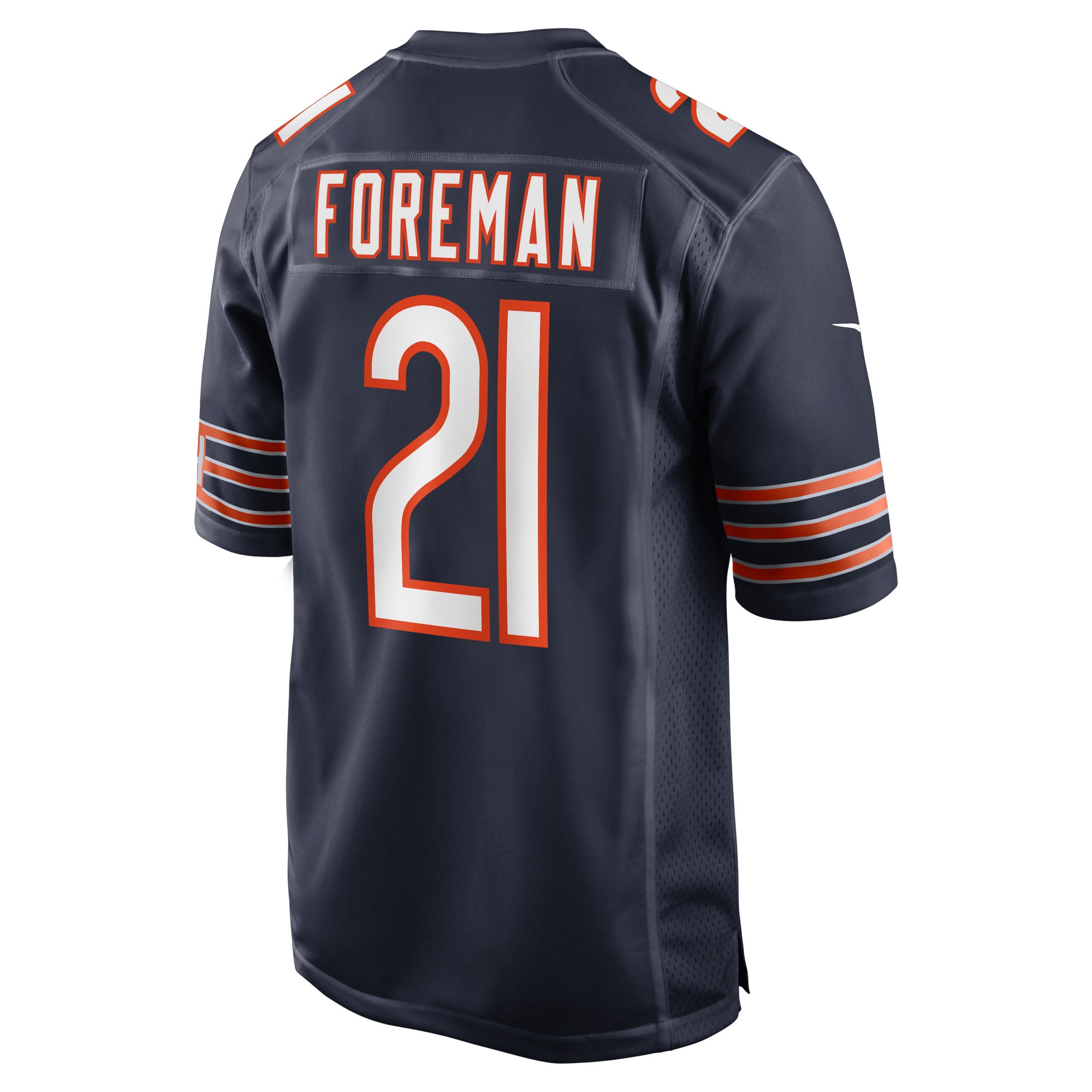 D'Onta Foreman Chicago Bears Nike Game Jersey - Navy - PersonalJerseys