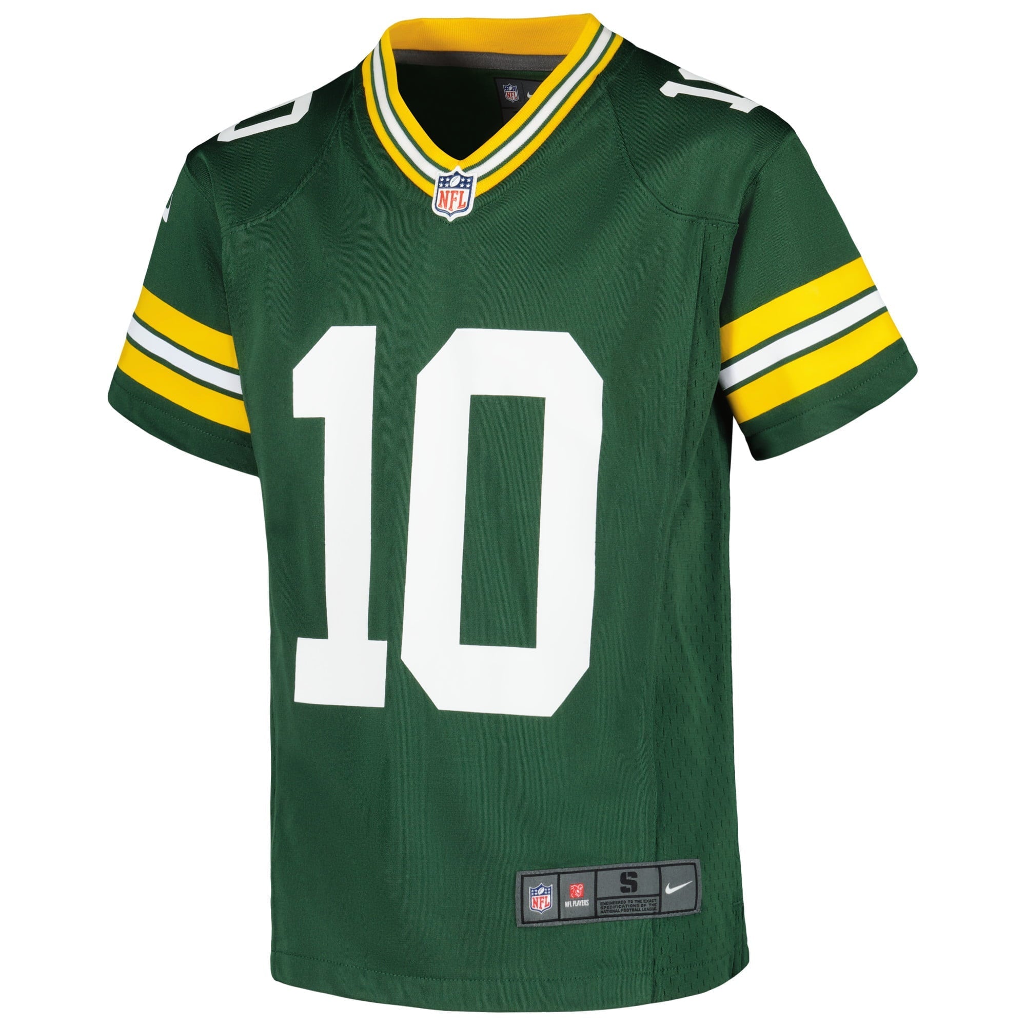 Youth Nike Jordans Love Green Green Bay Packers Game Jersey - PersonalJerseys