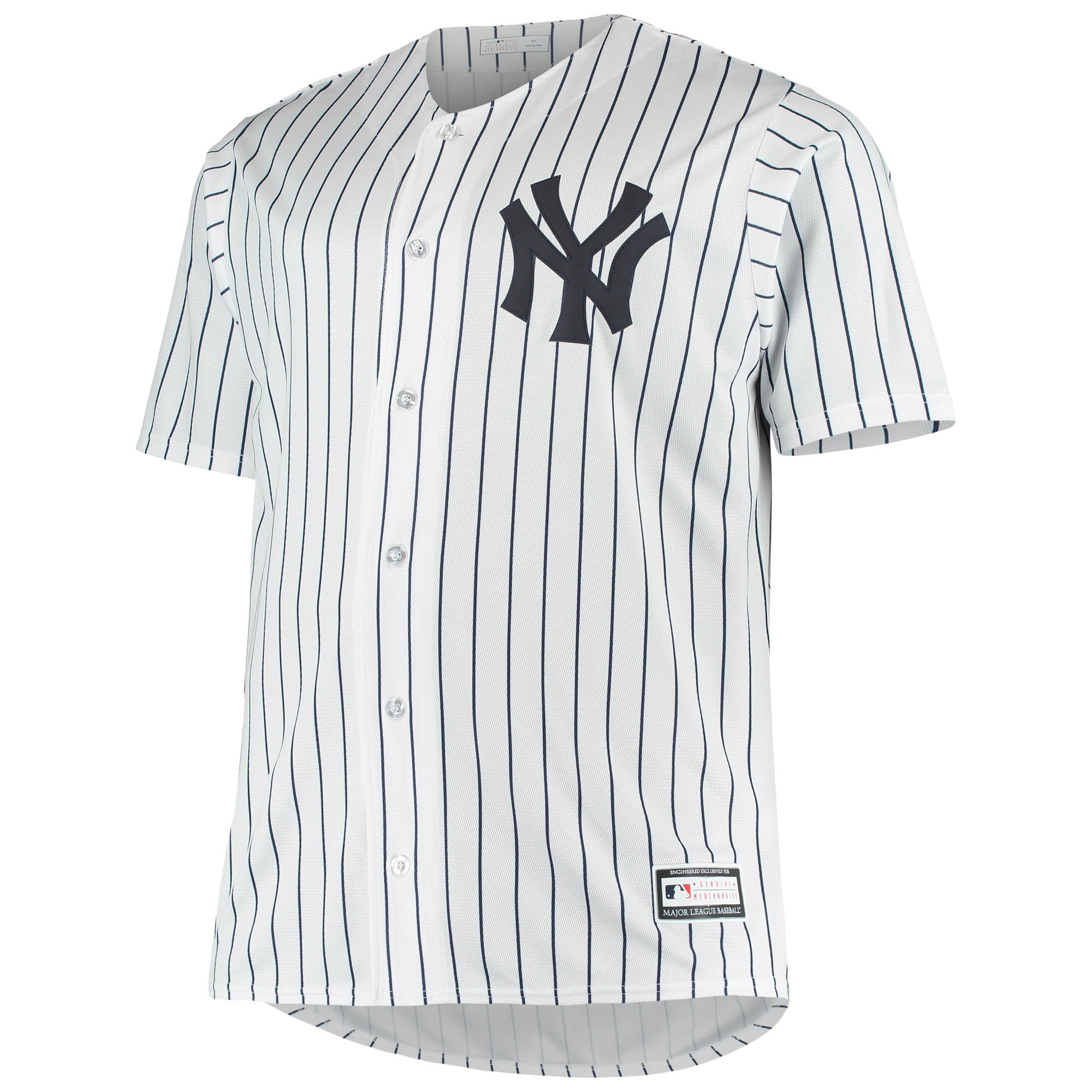 Derek Jeter New York Yankees Big & Tall Replica Player Jersey - White - PersonalJerseys