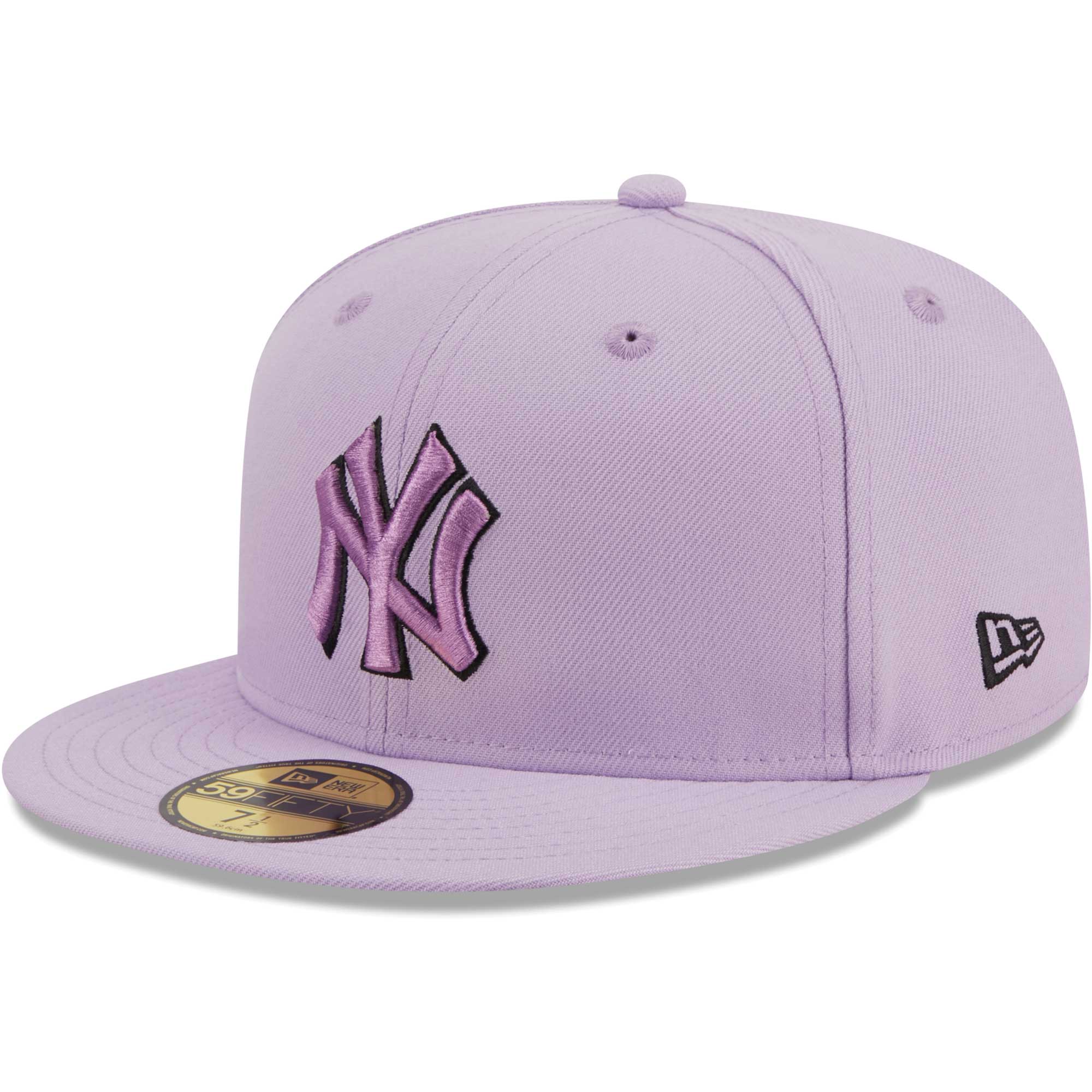 New York Yankees New Era 59FIFTY Fitted Hat - Lavender - PersonalJerseys