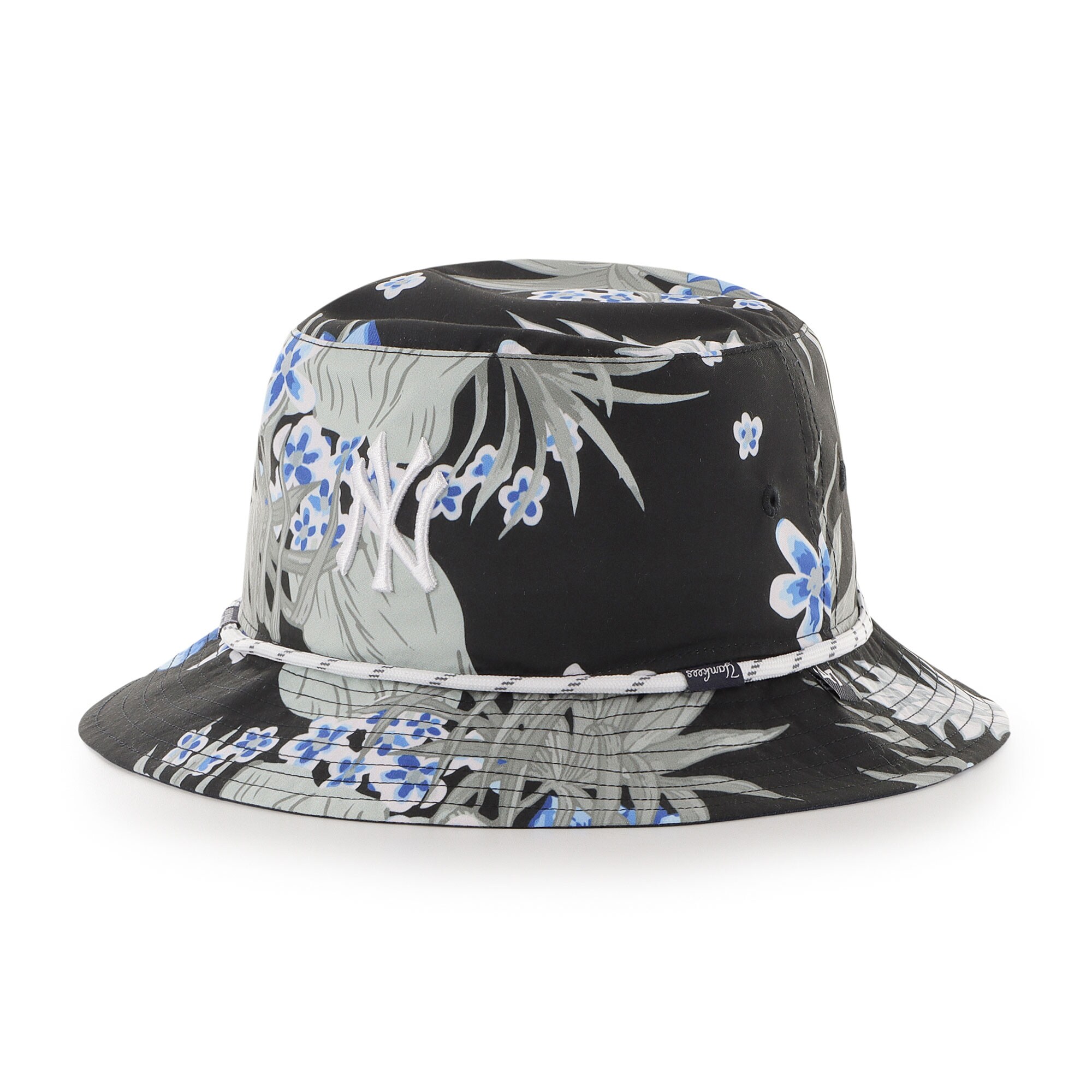 New York Yankees '47 Dark Tropic Bucket Hat - Black - PersonalJerseys