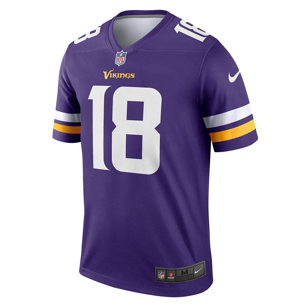 Men's Minnesota Vikings Justin Jefferson Legend Jersey Purple - PersonalJerseys