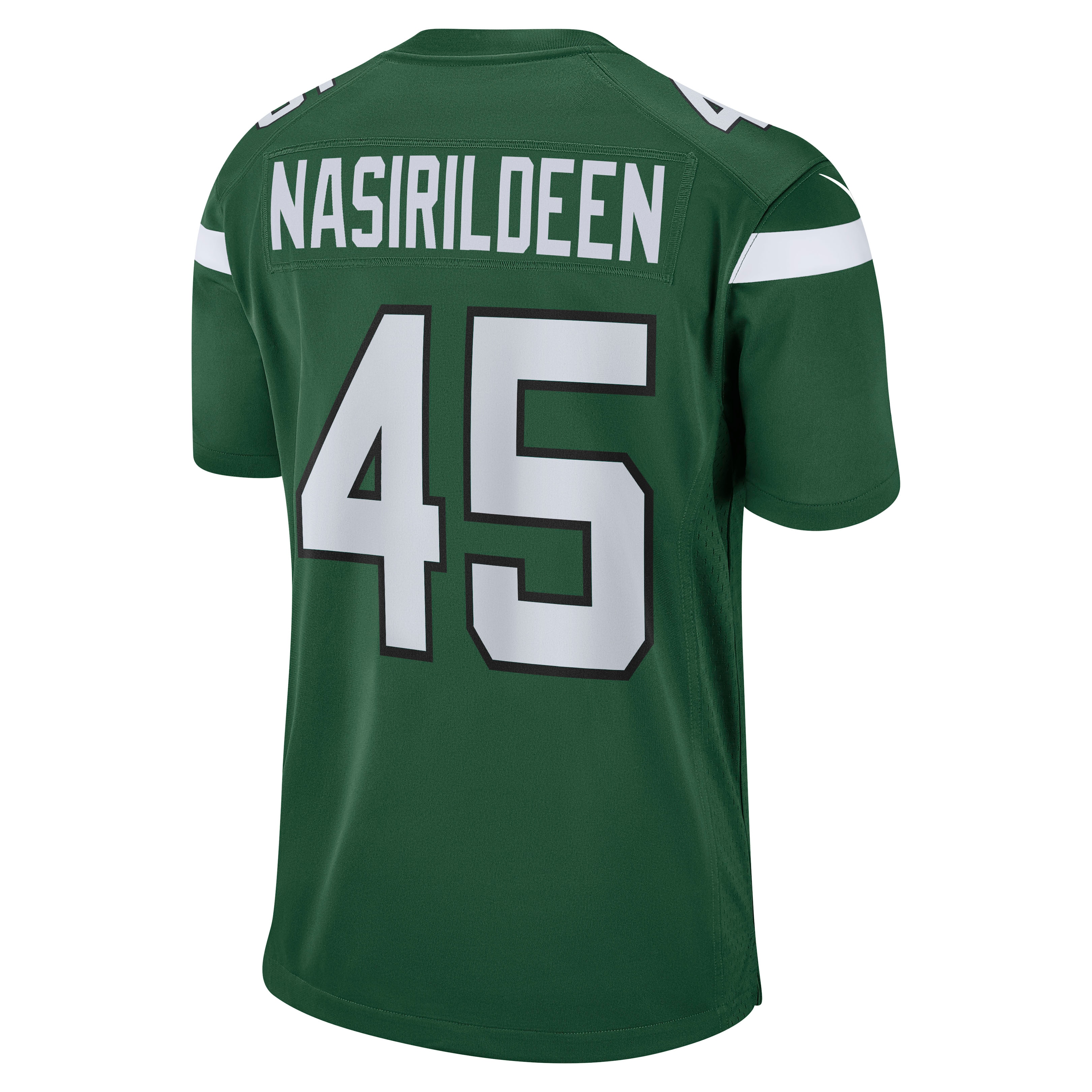 Hamsah Nasirildeen New York Jets Nike Game Jersey - Gotham Green - PersonalJerseys