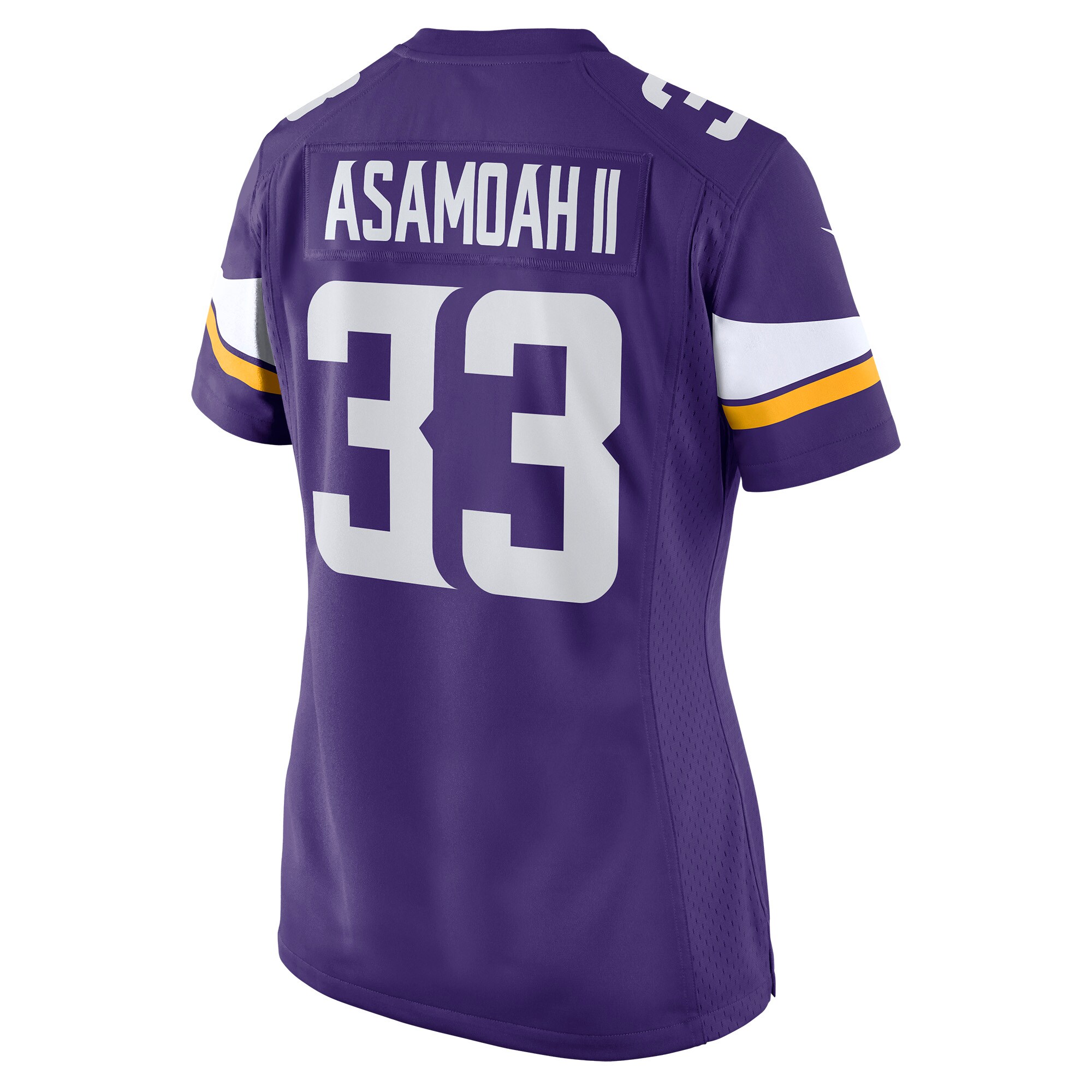 Minnesota Vikings Brian Asamoah Purple Player Game Jersey for Youth Women Men - Friend Lounge Store - Shop for All Things Jerseys Sports - PersonalJerseys