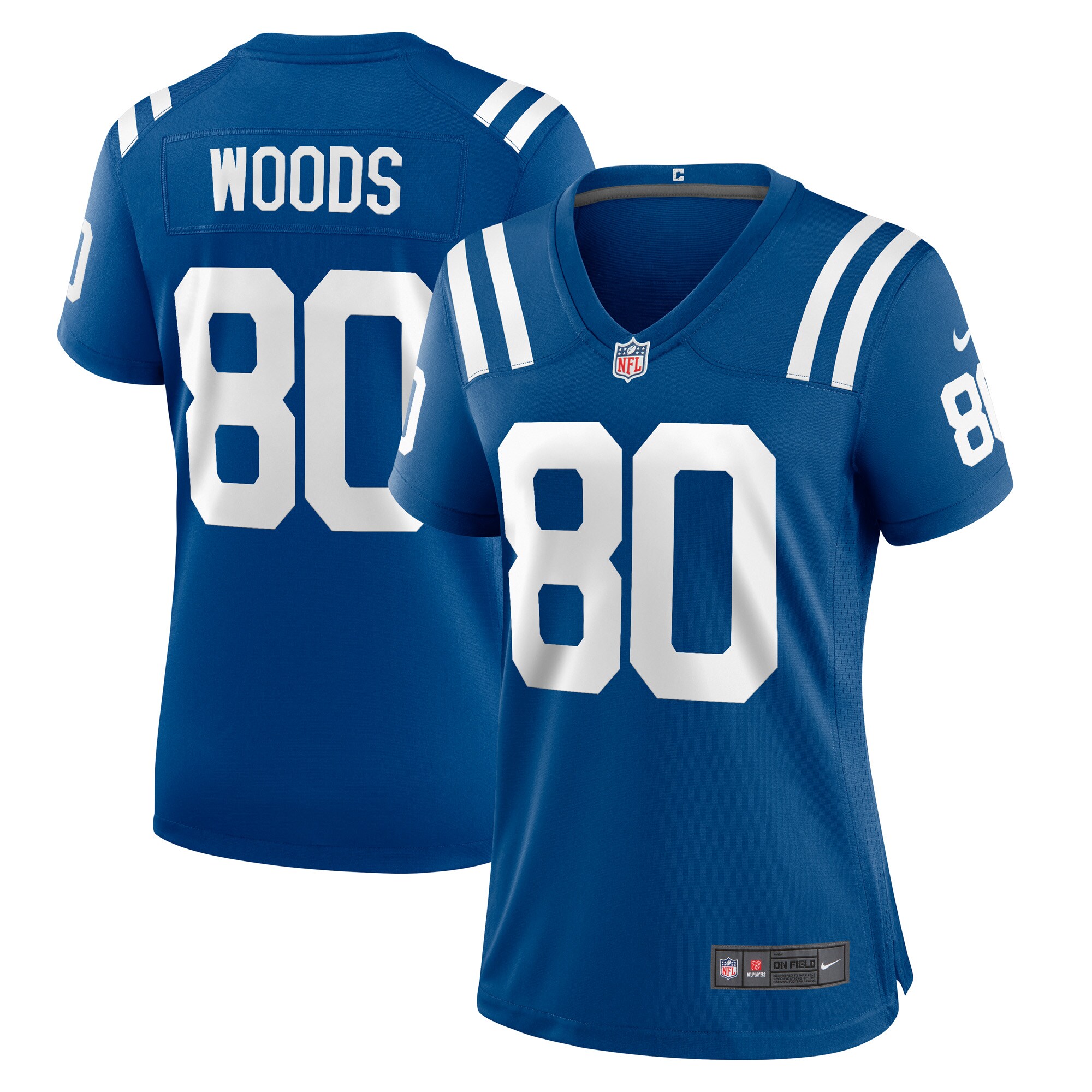Indianapolis Colts Jelani Woods Royal Player Game Jersey for Youth Women Men - Friend Lounge Store - Shop for All Things Jerseys Sports - PersonalJerseys
