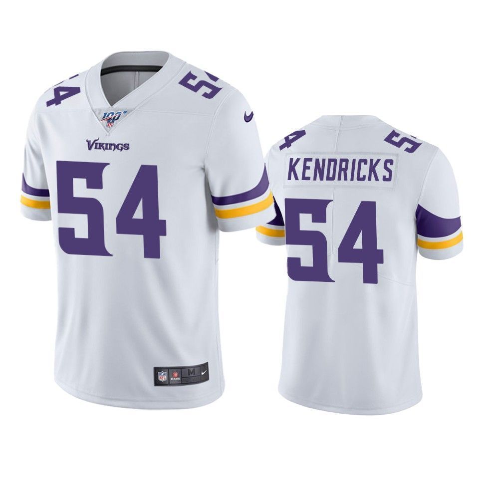 Minnesota Vikings Eric Kendricks White 100th Season Vapor Limited Jersey - Friend Lounge Store - Shop for All Things Jerseys Sports - PersonalJerseys