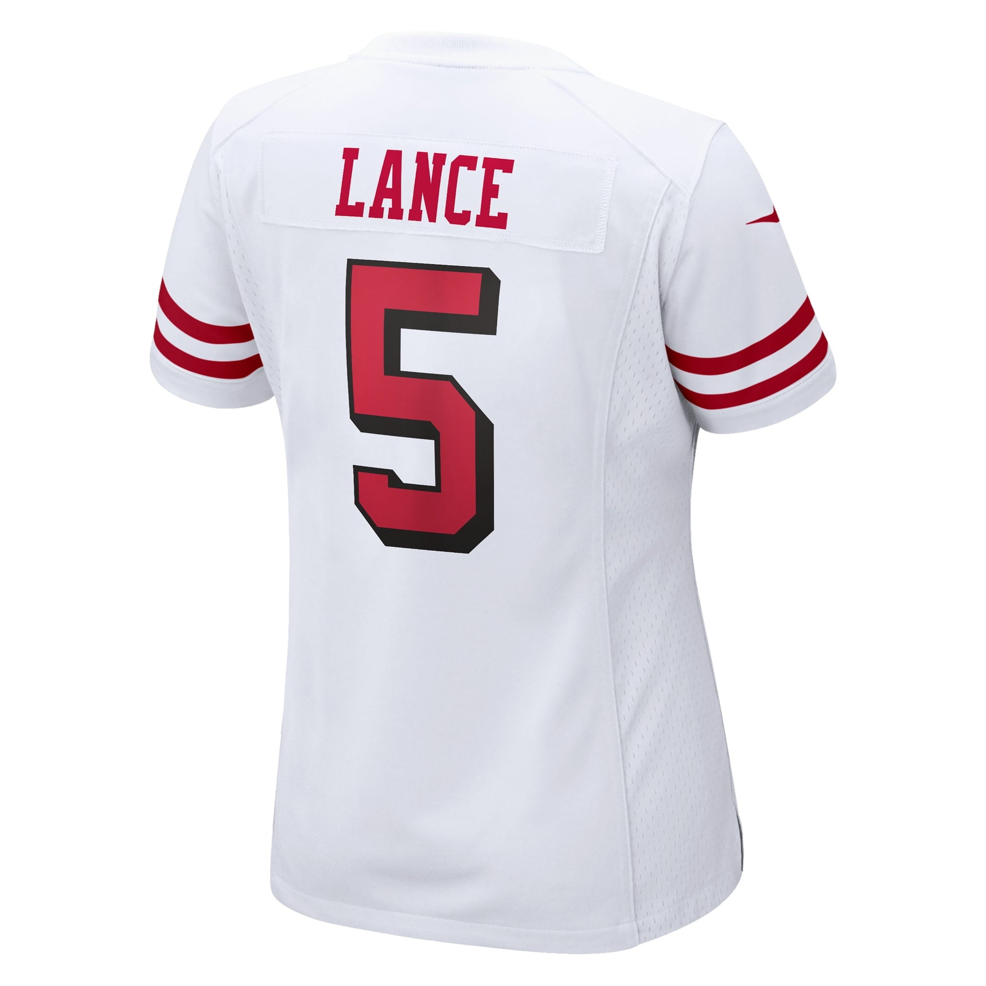 Women's Nike Trey Lance White San Francisco 49ers Alternate Game Jersey - PersonalJerseys
