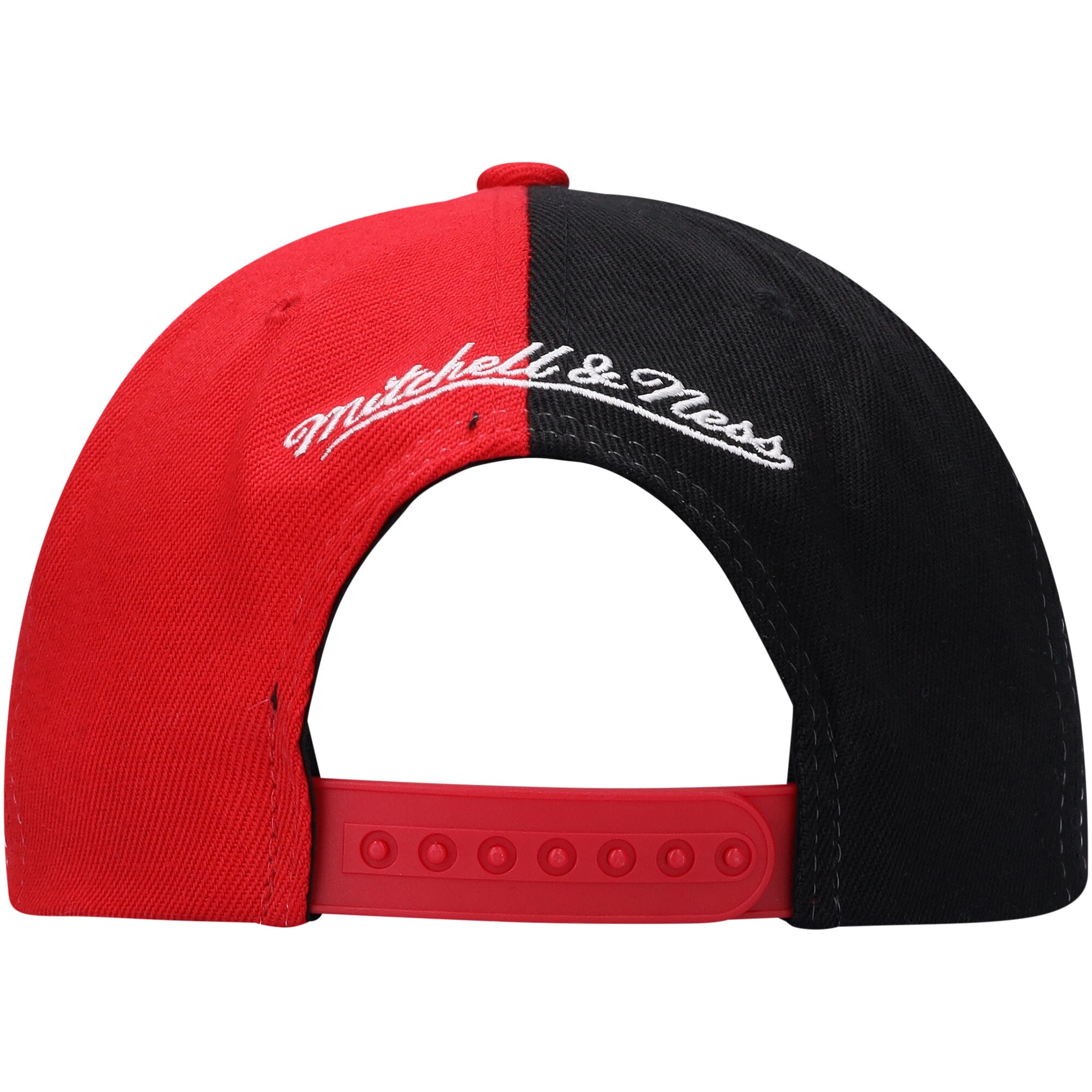 Philadelphia 76ers Mitchell & Ness Hardwood Classics Retroline Snapback Hat - Red - PersonalJerseys