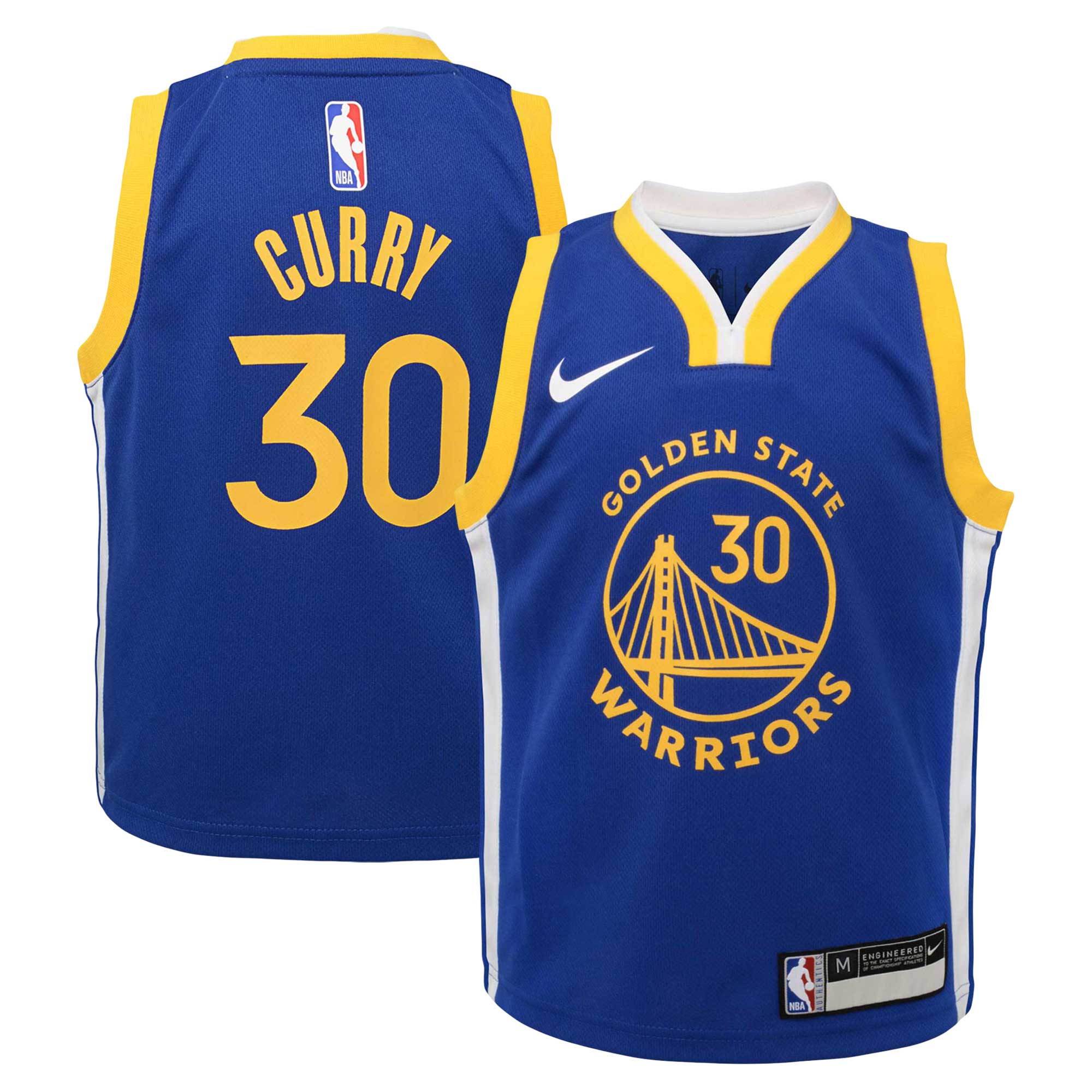 Stephen Curry Golden State Warriors Nike Preschool Dri-FIT Swingman Player Jersey - Icon Edition - Royal - PersonalJerseys