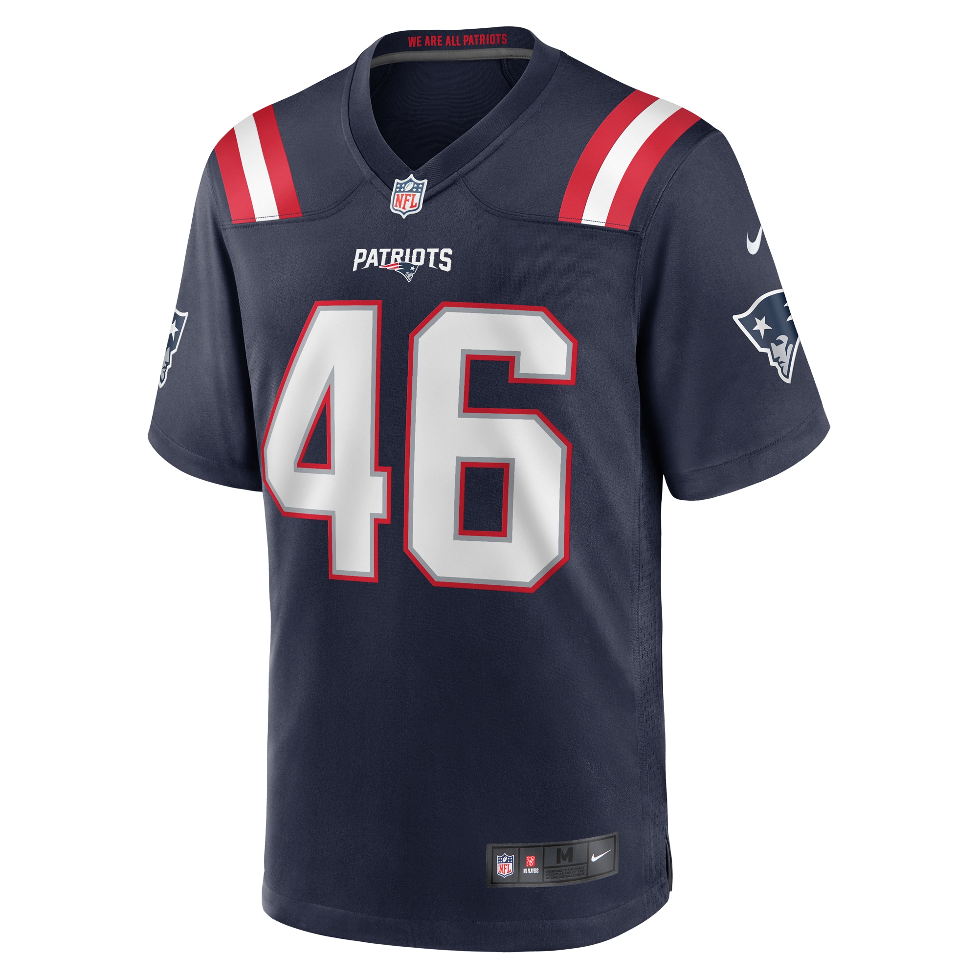 New England Patriots Tucker Addington Navy Home Game Player Jersey for Youth Women Men - Friend Lounge Store - Shop for All Things Jerseys Sports - PersonalJerseys