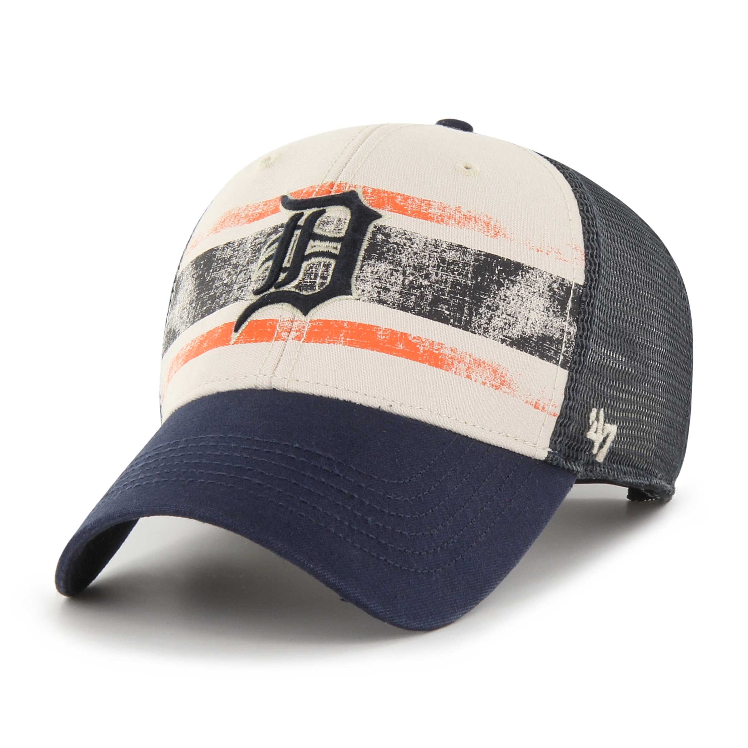 Detroit Tigers '47 Breakout MVP Trucker Adjustable Hat - Navy - PersonalJerseys