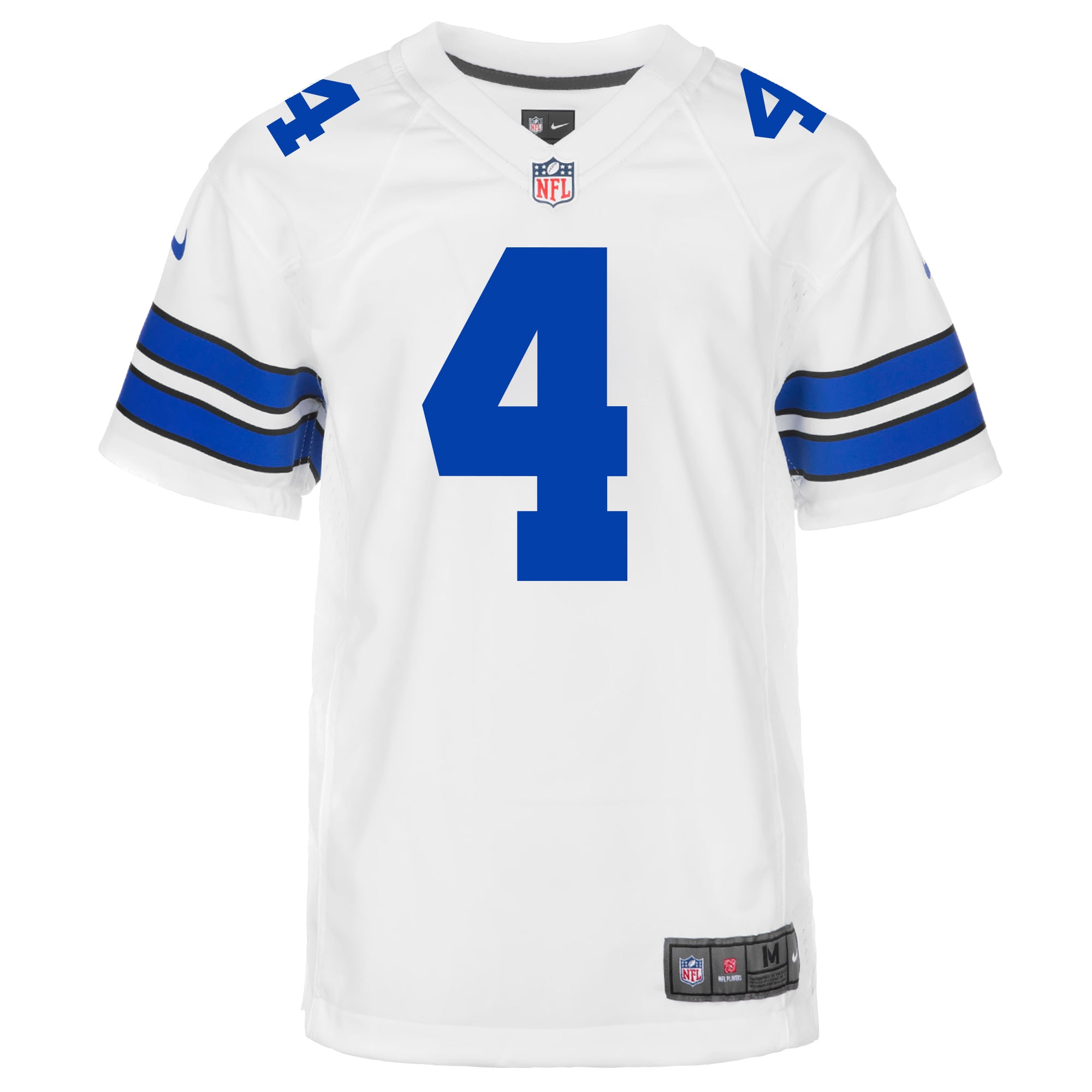 Dallas Cowboys Dak Prescott White Game Team Jersey for Youth Women Men - Friend Lounge Store - Shop for All Things Jerseys Sports - PersonalJerseys
