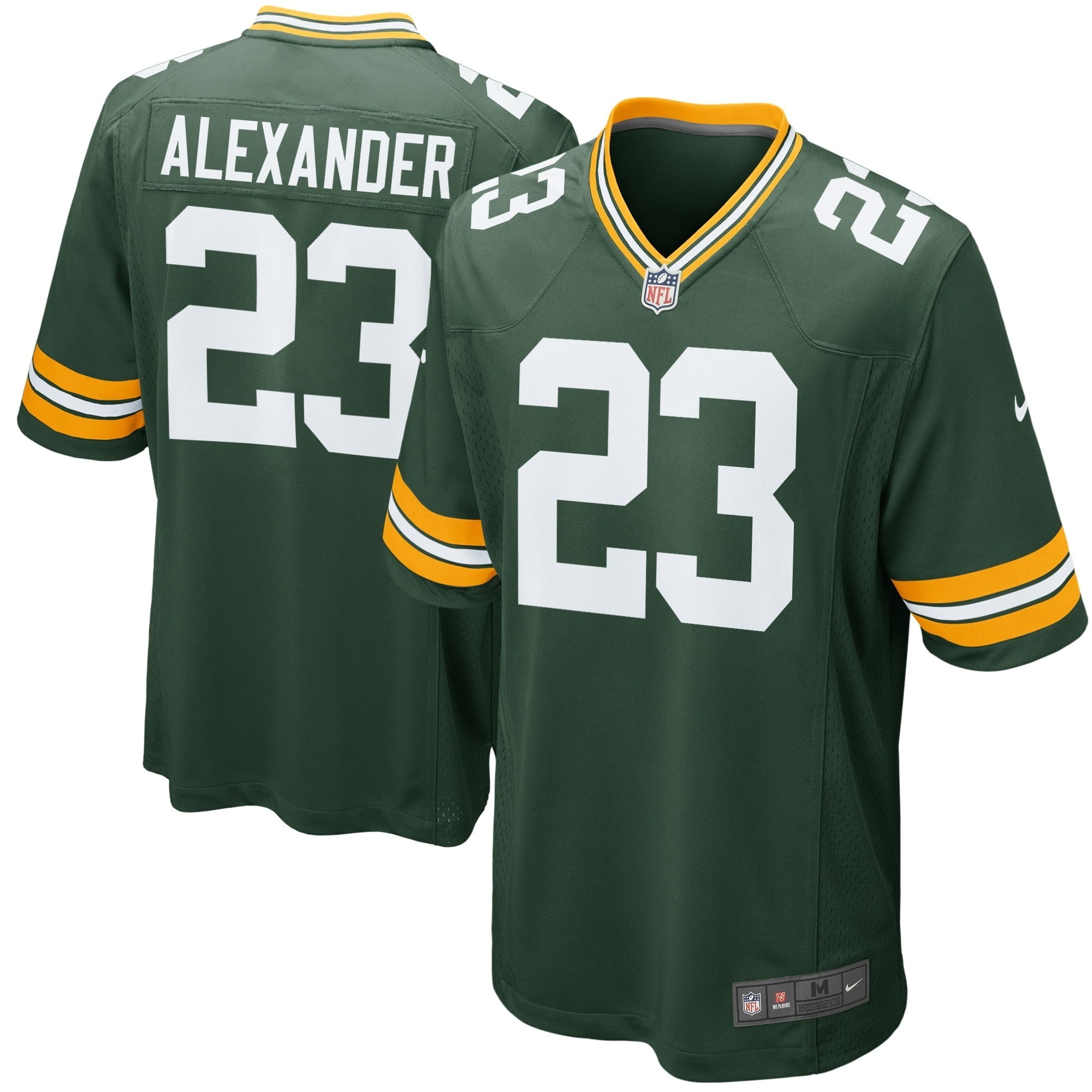 Men's Nike Jaire Alexander Green Green Bay Packers Game Player Jersey - PersonalJerseys