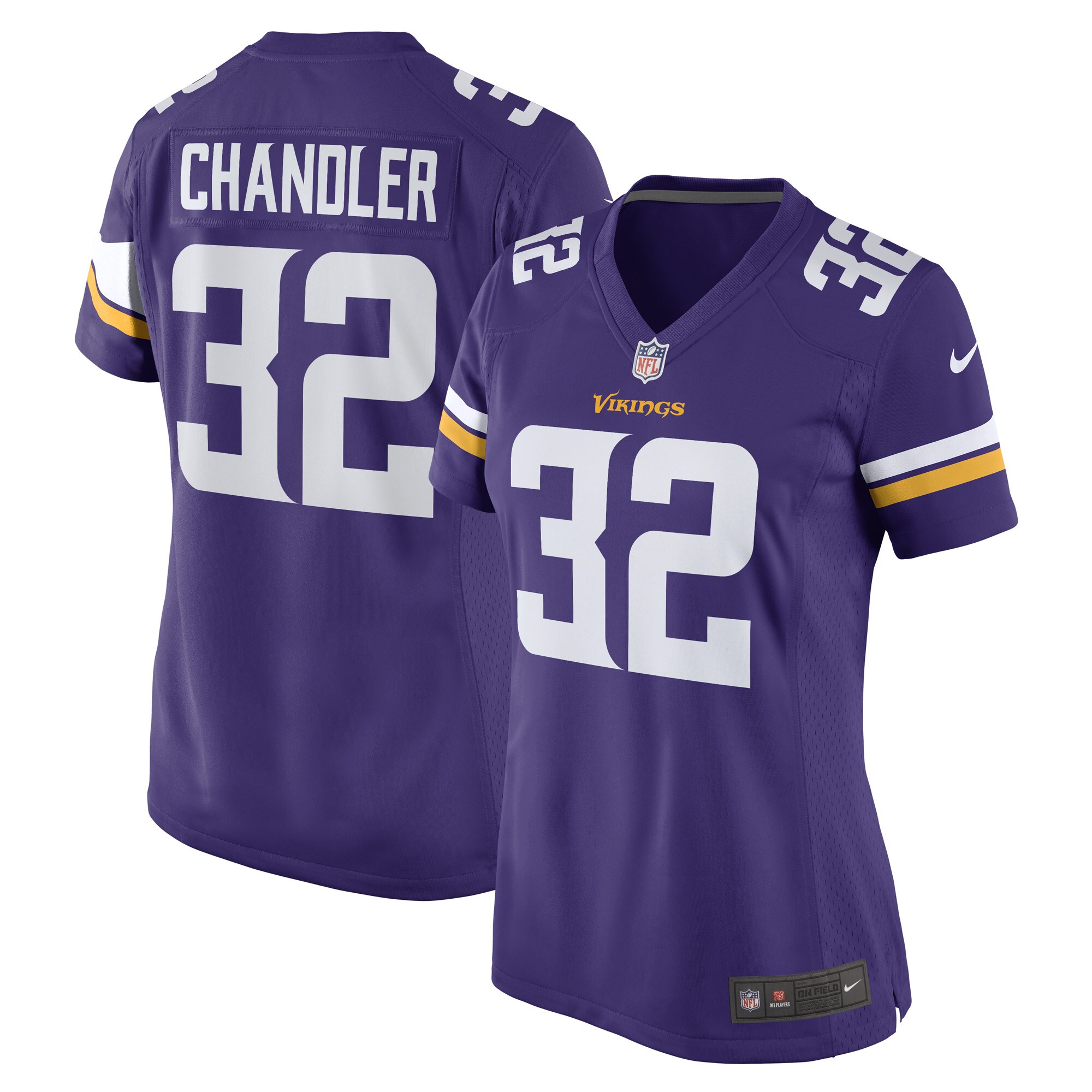 Minnesota Vikings Ty Chandler Purple Game Player Jersey for Youth Women Men - Friend Lounge Store - Shop for All Things Jerseys Sports - PersonalJerseys