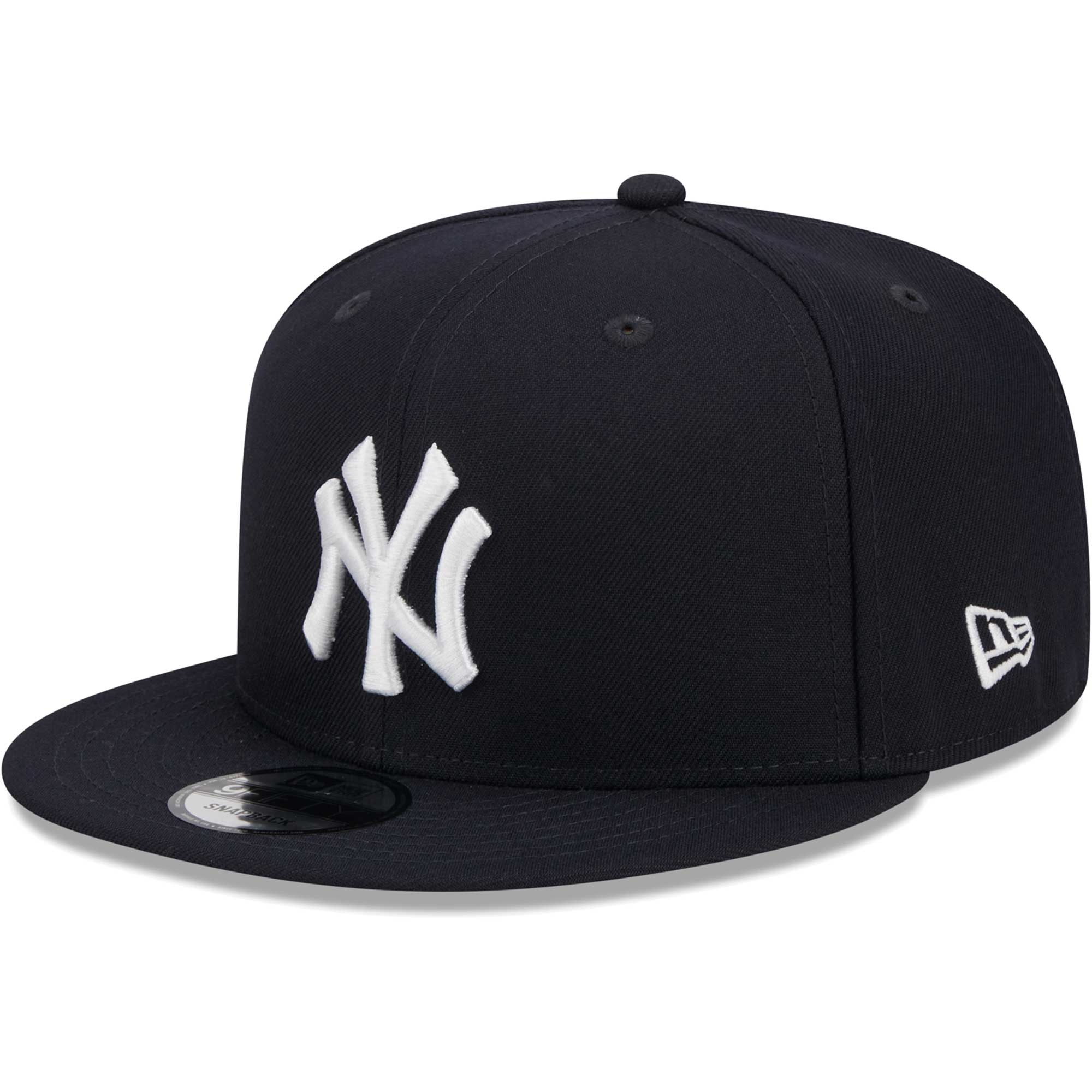 New York Yankees New Era 2000 World Series Side Patch 9FIFTY Snapback Hat - Navy - PersonalJerseys