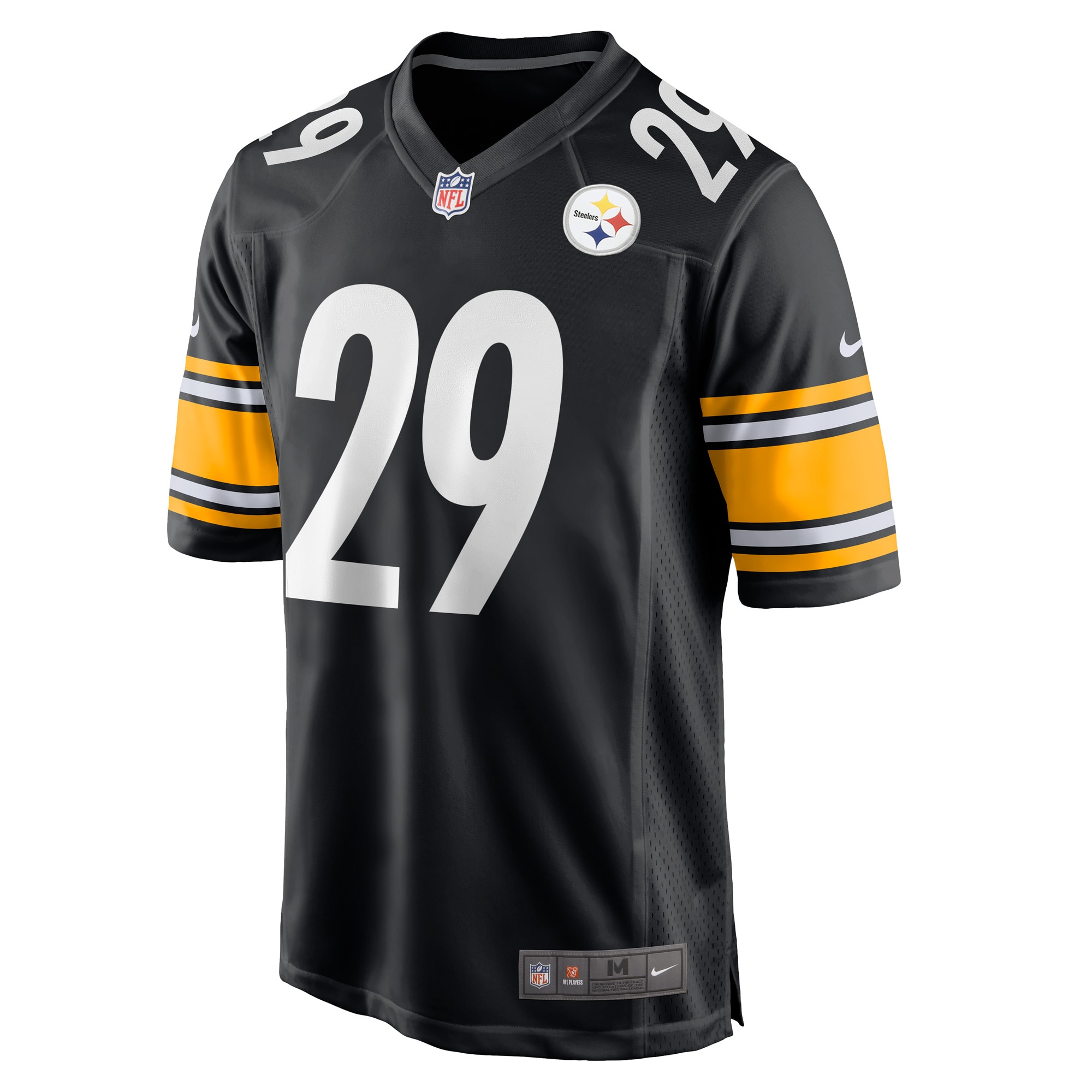 Levi Wallace Pittsburgh Steelers Nike Game Player Jersey - Black - PersonalJerseys