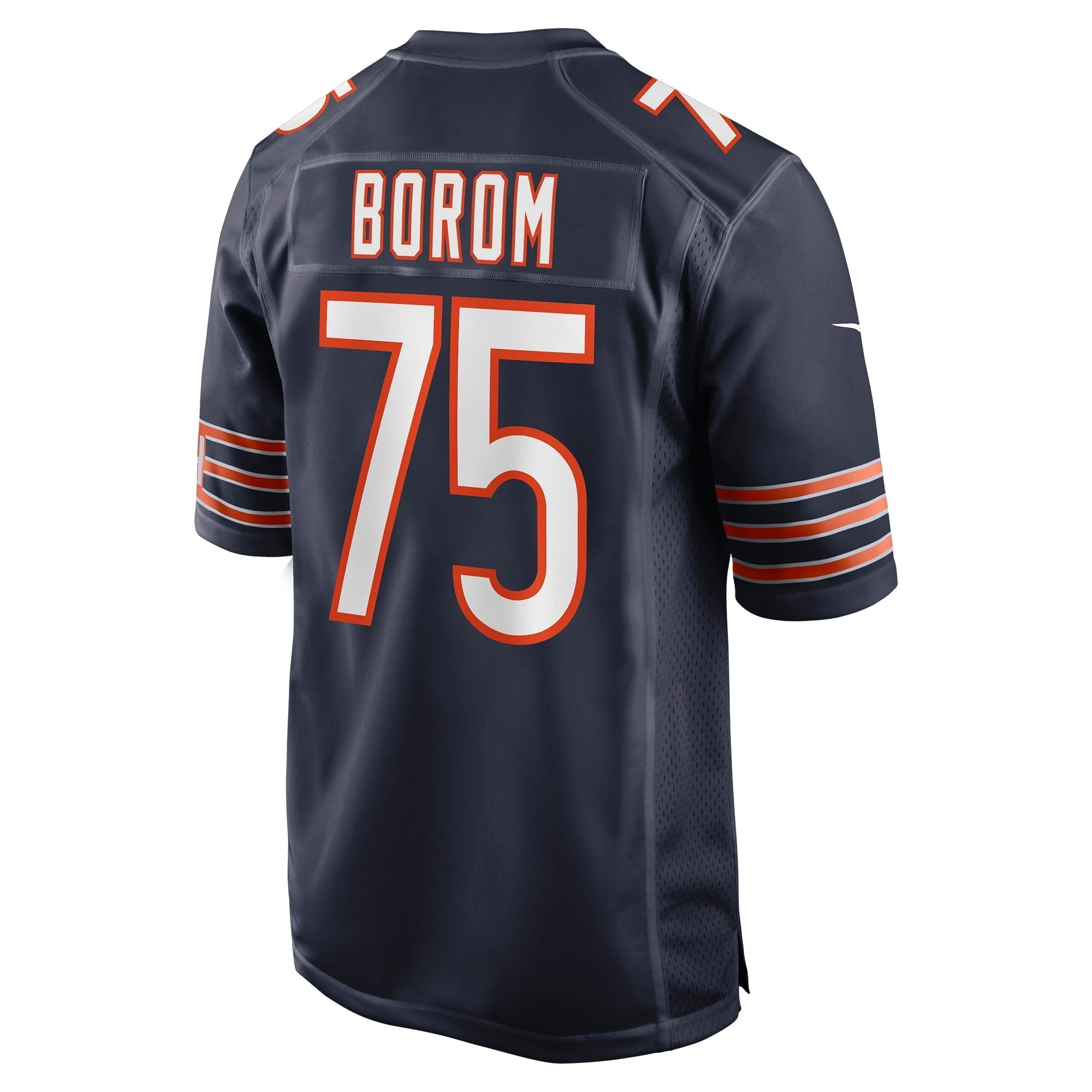 Men's Nike Larry Borom Navy Chicago Bears Game Jersey - PersonalJerseys