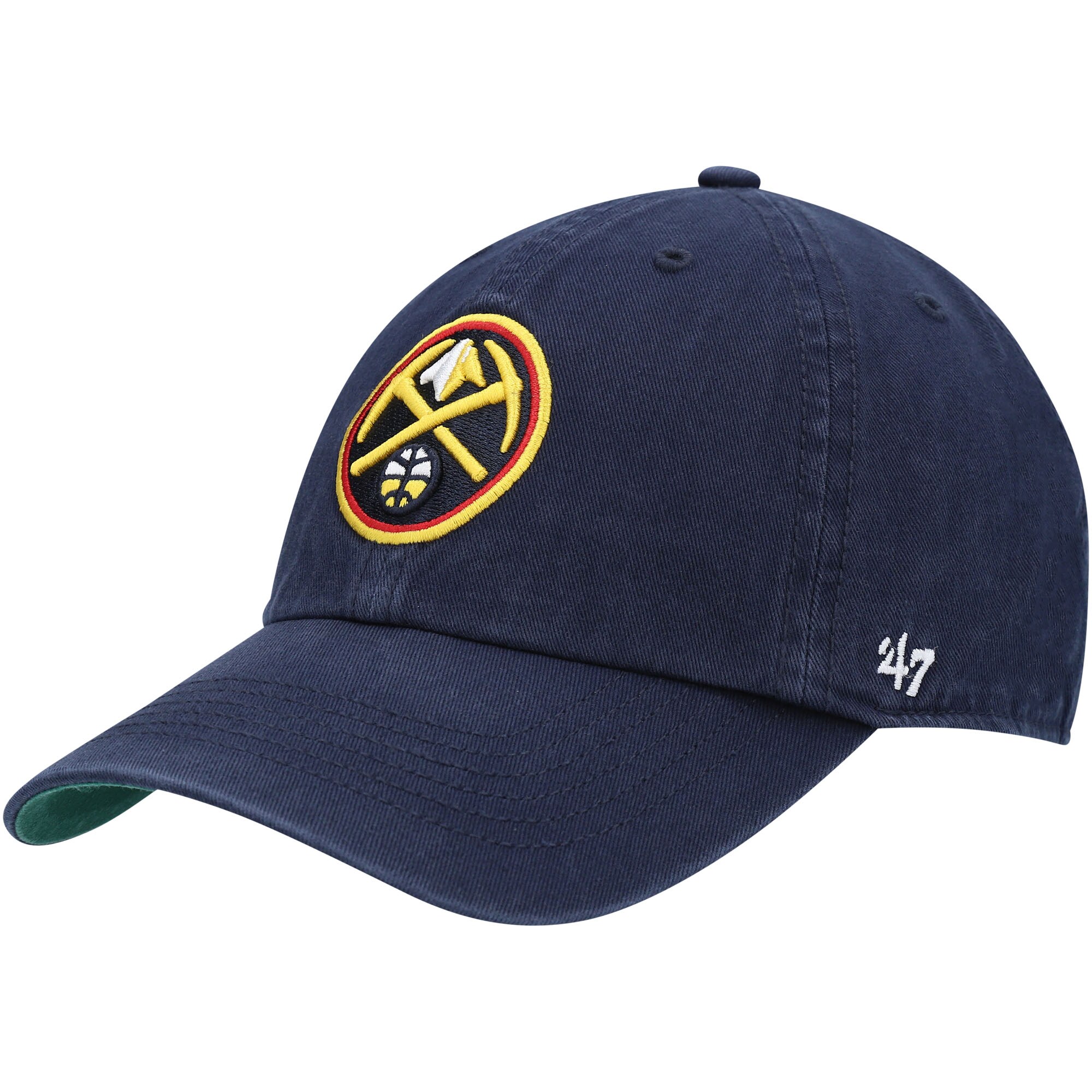Denver Nuggets '47 Team Franchise Fitted Hat - Navy - PersonalJerseys