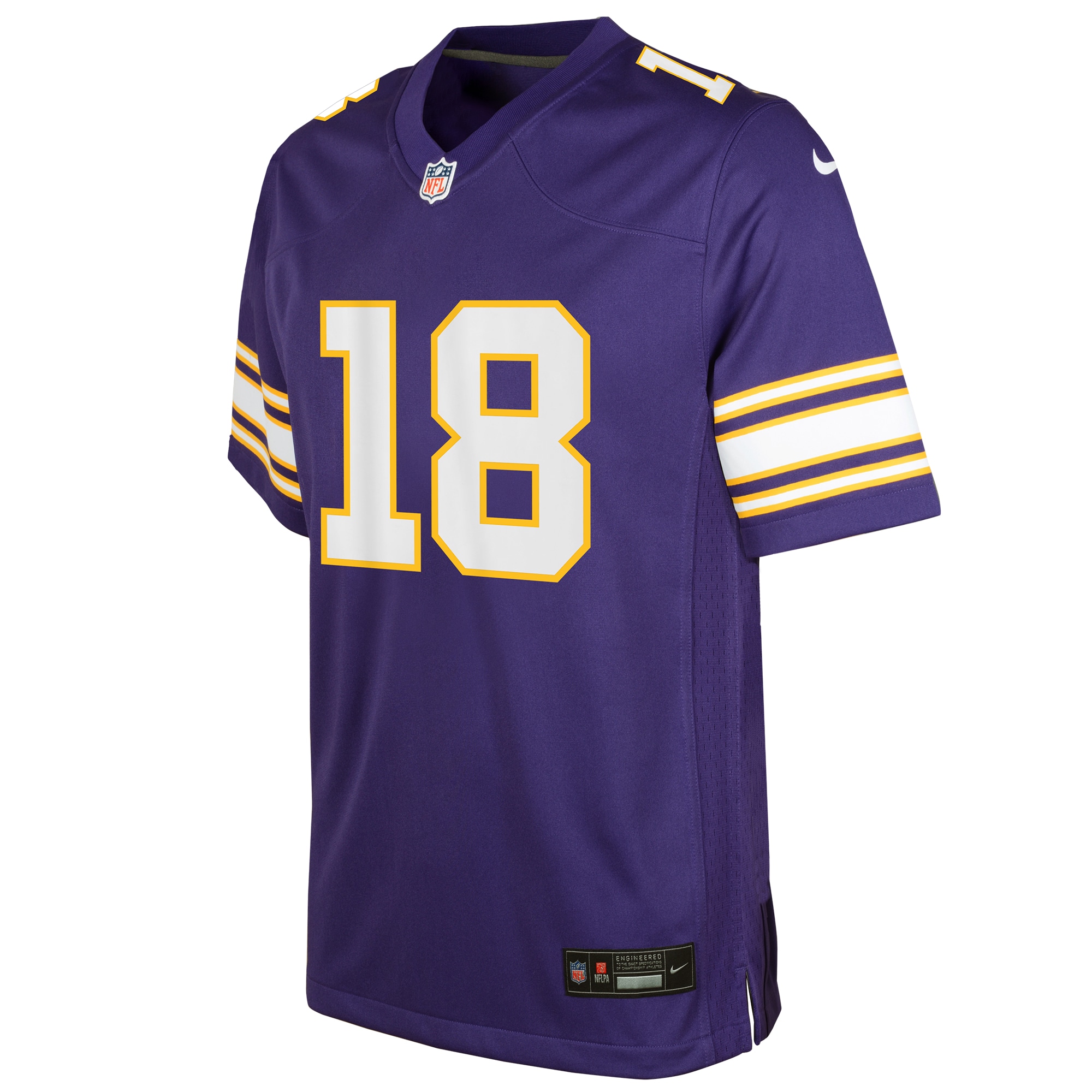 Justin Jefferson Minnesota Vikings Nike Youth Game Jersey - Purple - PersonalJerseys