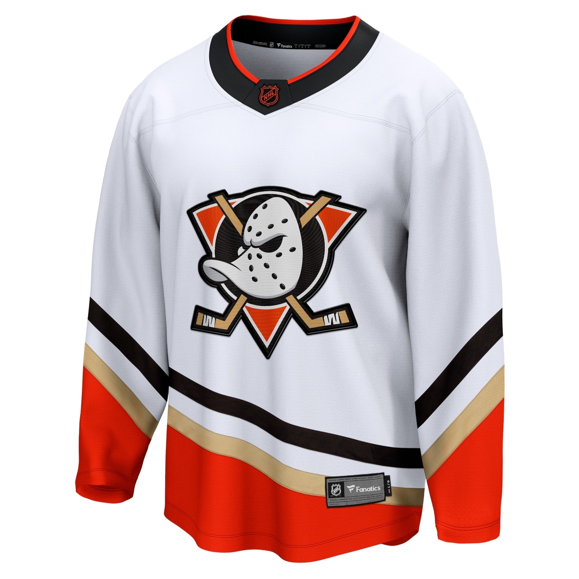 Men's Fanatics Branded White Anaheim Ducks Special Edition 2.0 Breakaway Blank Jersey - PersonalJerseys