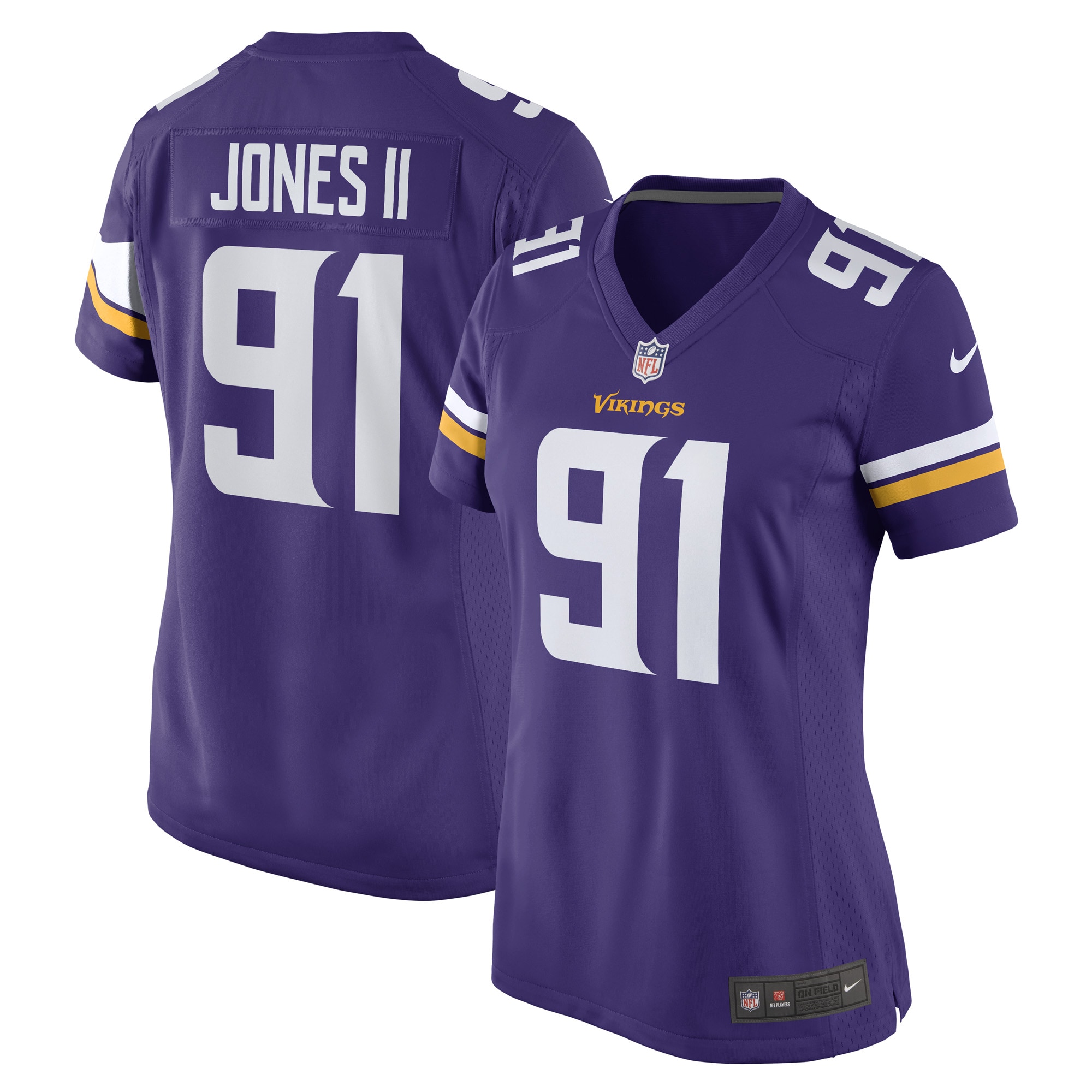 Patrick Jones II Minnesota Vikings Nike Women's Game Player Jersey - Purple - PersonalJerseys