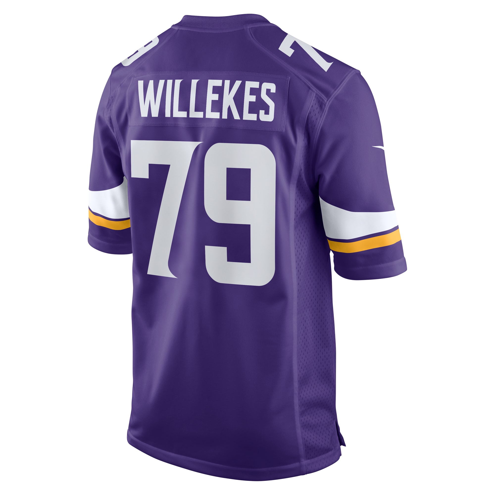 Minnesota Vikings Kenny Willekes Purple Game Jersey for Youth Women Men - Friend Lounge Store - Shop for All Things Jerseys Sports - PersonalJerseys