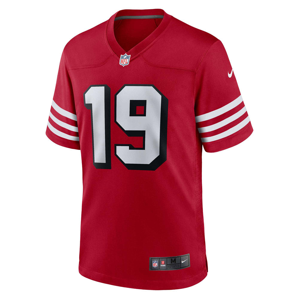 Men's San Francisco 49ers Deebo Samuel Alternate Game Jersey Scarlet - PersonalJerseys