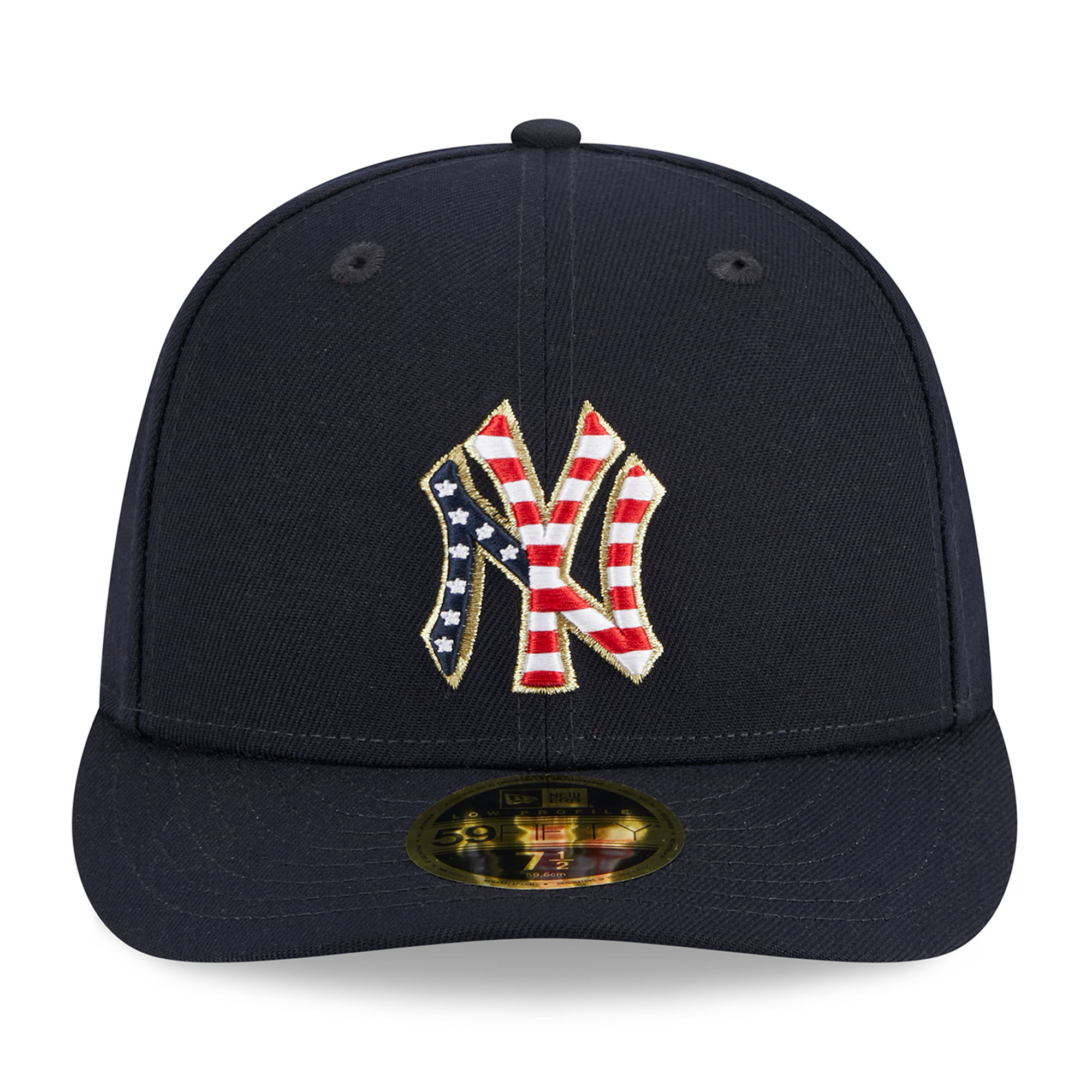 New York Yankees New Era 2023 Fourth of July Low Profile 59FIFTY Fitted Hat - Navy - PersonalJerseys