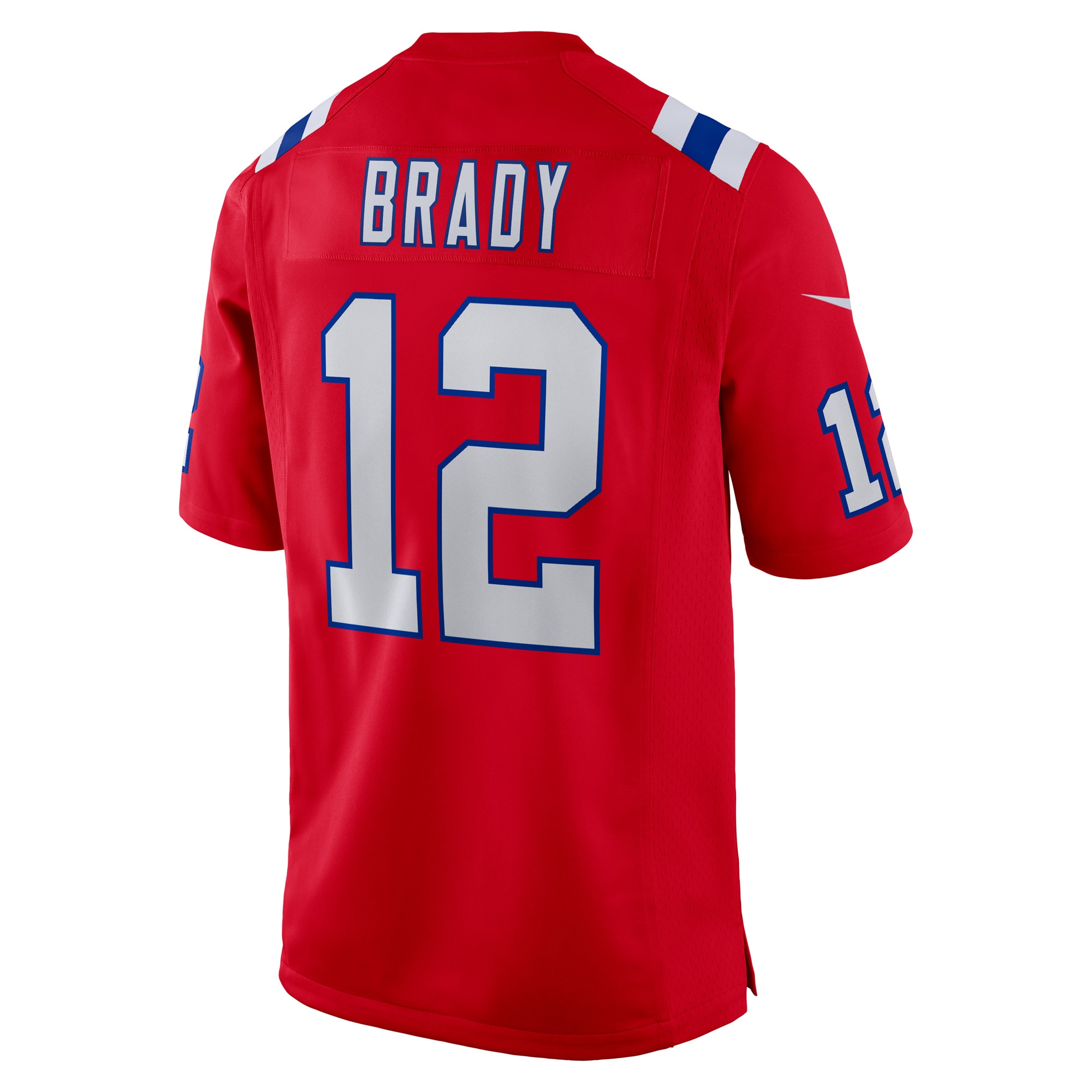 New England Patriots Tom Brady Red Retired Game Jersey for Youth Women Men - Friend Lounge Store - Shop for All Things Jerseys Sports - PersonalJerseys